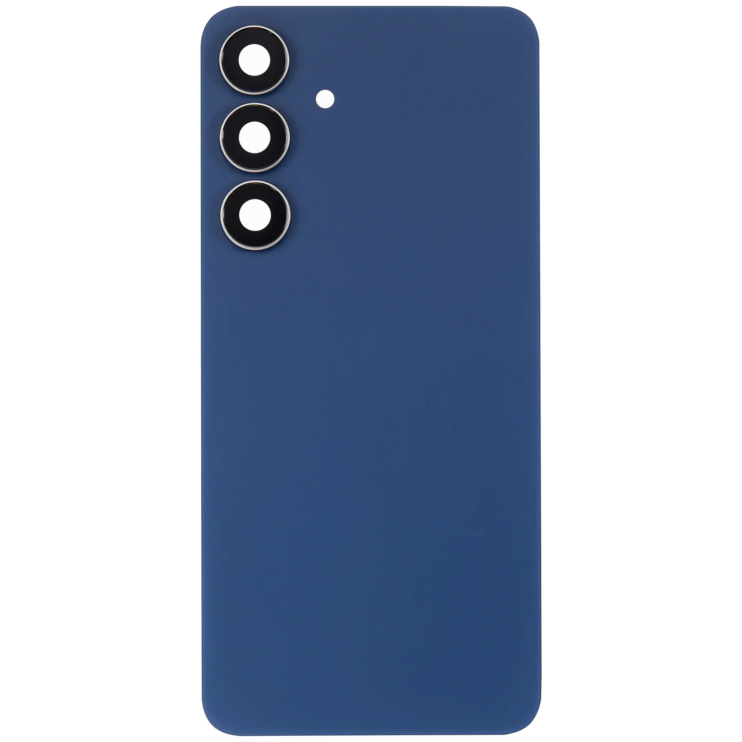 Back Cover Glass With Camera Lens For Samsung Galaxy S25 FE (No Logo) (Aftermarket Plus) (Navy)