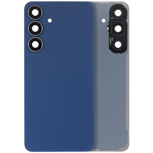 Back Cover Glass With Camera Lens For Samsung Galaxy S25 FE (No Logo) (Aftermarket Plus) (Navy)