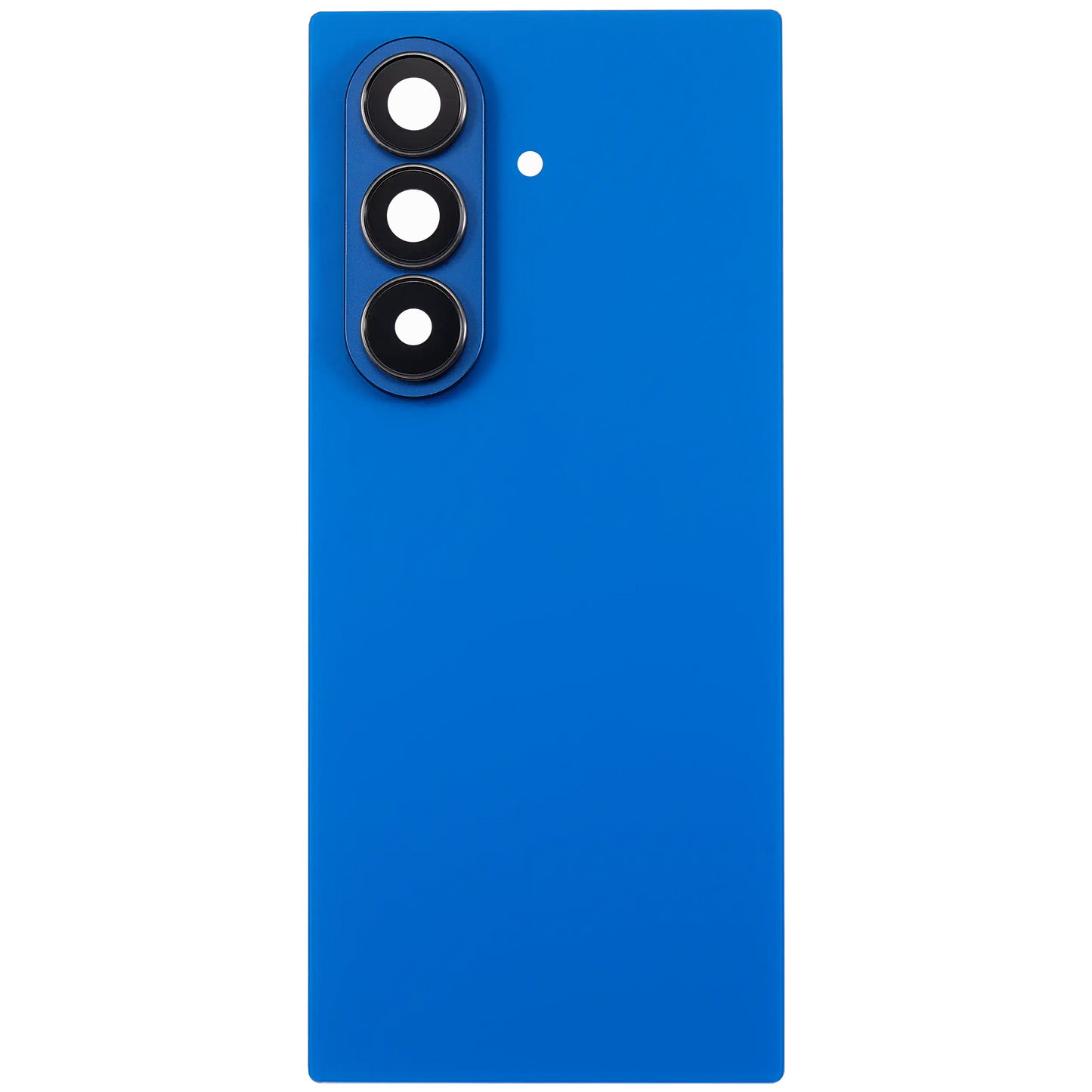 Back Cover Glass With Camera Lens For Samsung Galaxy Z Fold 7 5G (F966) (No Logo) (Aftermarket Plus) (Blue Shadow)