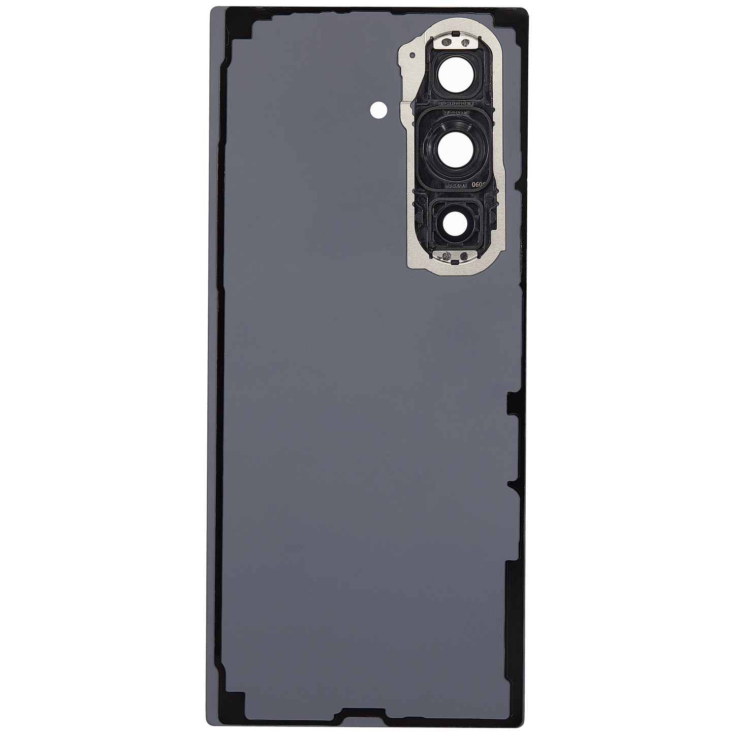 Back Cover Glass With Camera Lens For Samsung Galaxy Z Fold 7 5G (F966) (No Logo) (Aftermarket Plus) (Blue Shadow)