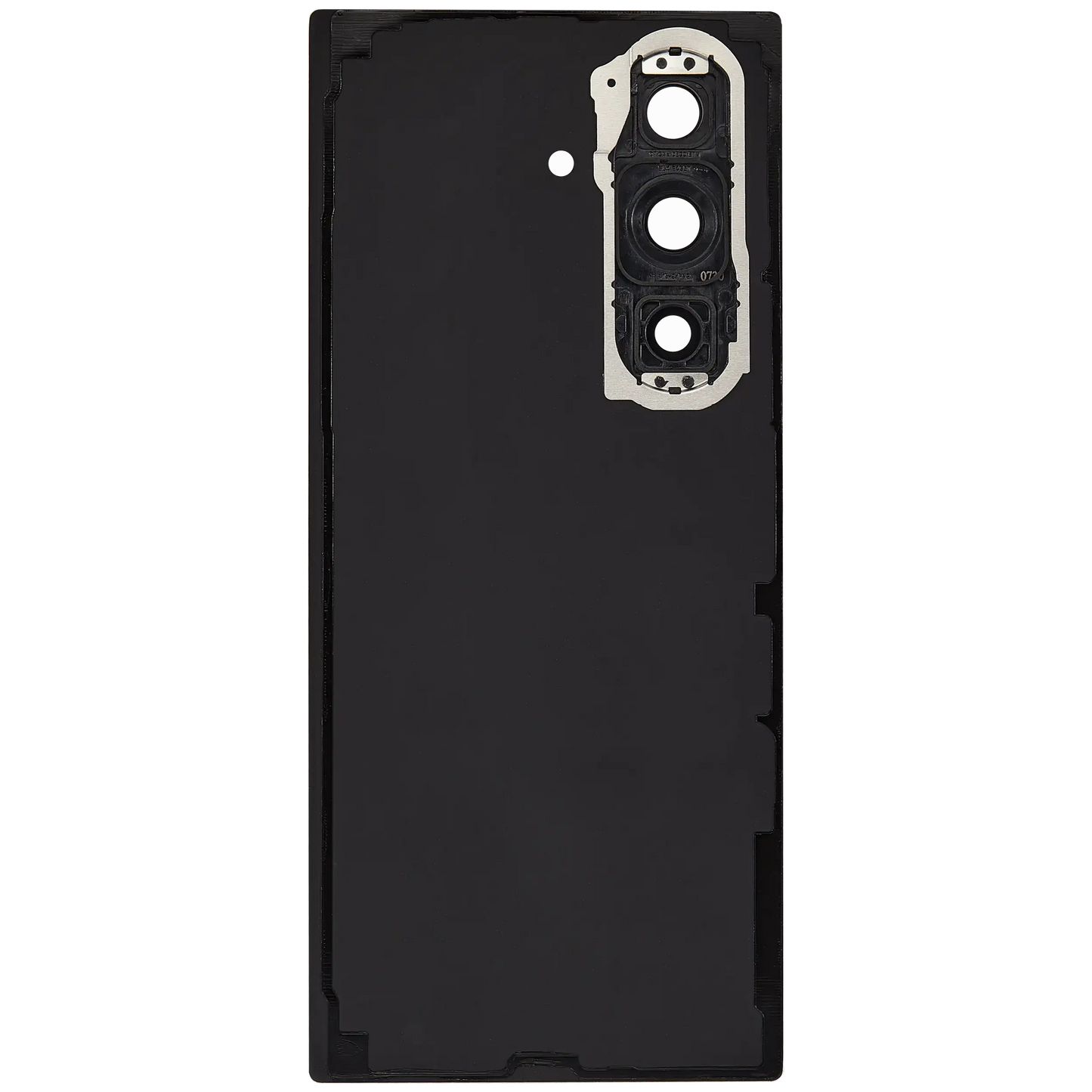 Back Cover Glass With Camera Lens For Samsung Galaxy Z Fold 7 5G (F966) (No Logo) (Aftermarket Plus) (Silver Shadow)