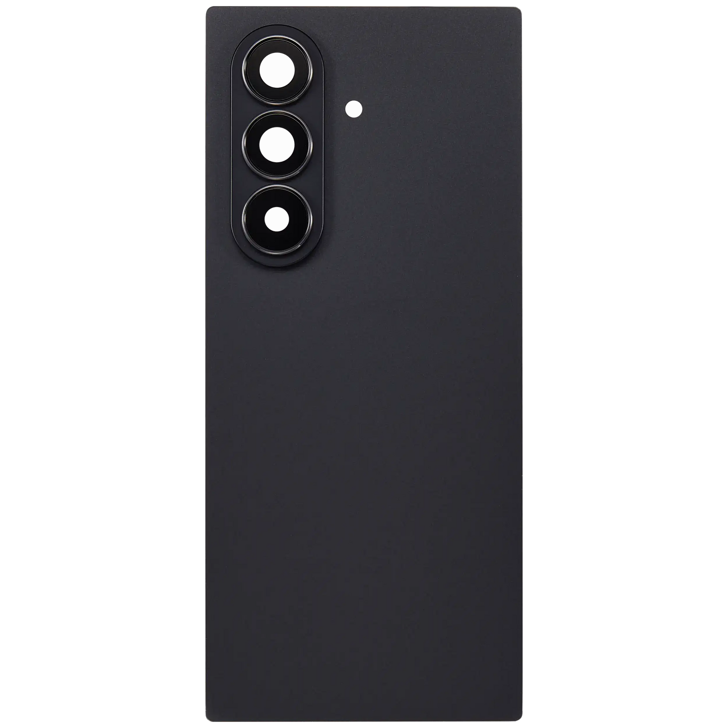Back Cover Glass With Camera Lens For Samsung Galaxy Z Fold 7 5G (F966) (No Logo) (Aftermarket Plus) (Jet Black)