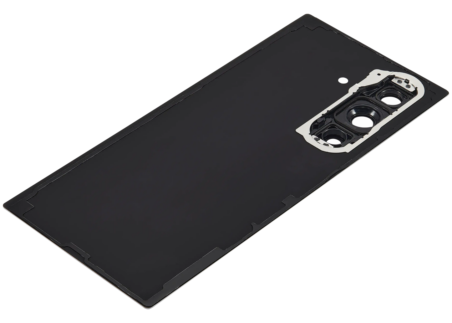 Back Cover Glass With Camera Lens For Samsung Galaxy Z Fold 7 5G (F966) (No Logo) (Aftermarket Plus) (Jet Black)