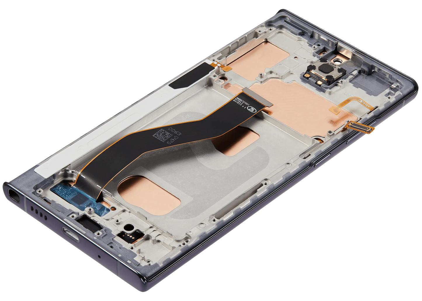 LCD Assembly With Frame (Without Fingerprint Sensor) For Samsung Galaxy Note 10 Plus (Aftermarket Plus: Incell) (Aura Black)