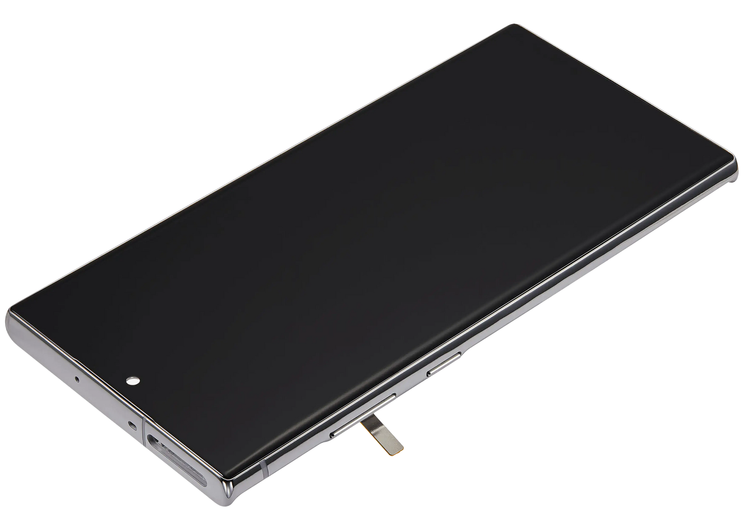 LCD Assembly With Frame (Without Fingerprint Sensor) For Samsung Galaxy Note 10 Plus (Aftermarket Plus: Incell) (Aura White)