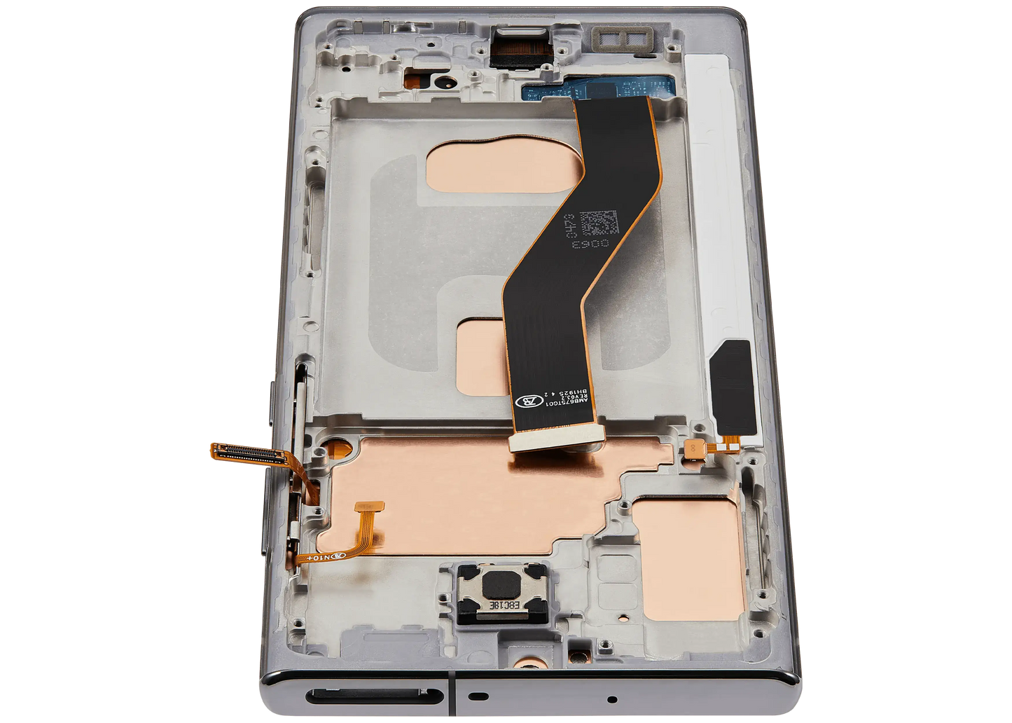 LCD Assembly With Frame (Without Fingerprint Sensor) For Samsung Galaxy Note 10 Plus (Aftermarket Plus: Incell) (Aura White)