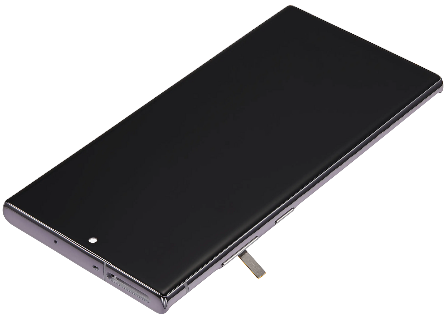 LCD Assembly With Frame (Without Fingerprint Sensor) For Samsung Galaxy Note 10 Plus (Aftermarket Plus: Incell) (Aura Glow / Silver)