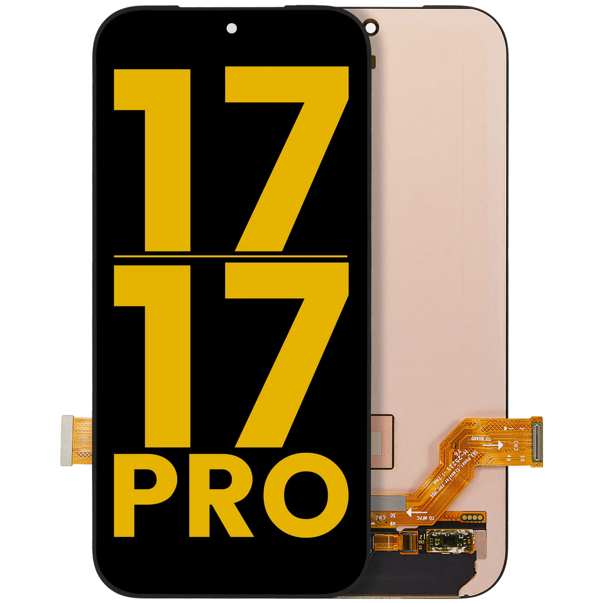 OLED Assembly Without Frame For Xiaomi 17 / Xiaomi 17 Pro (Refurbished) (All Colors) – replacement part product view – OLED Display Replacement for phone repair