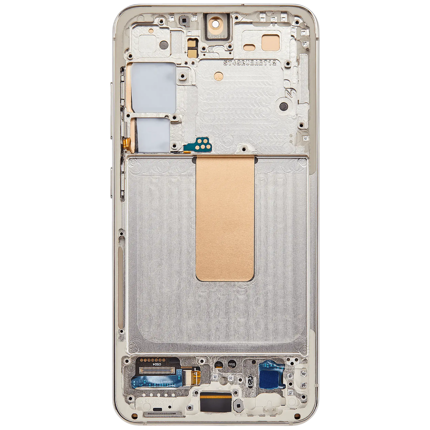 OLED Assembly With Frame For Samsung Galaxy S23 5G (US & International) (Aftermarket Plus) (Cream)