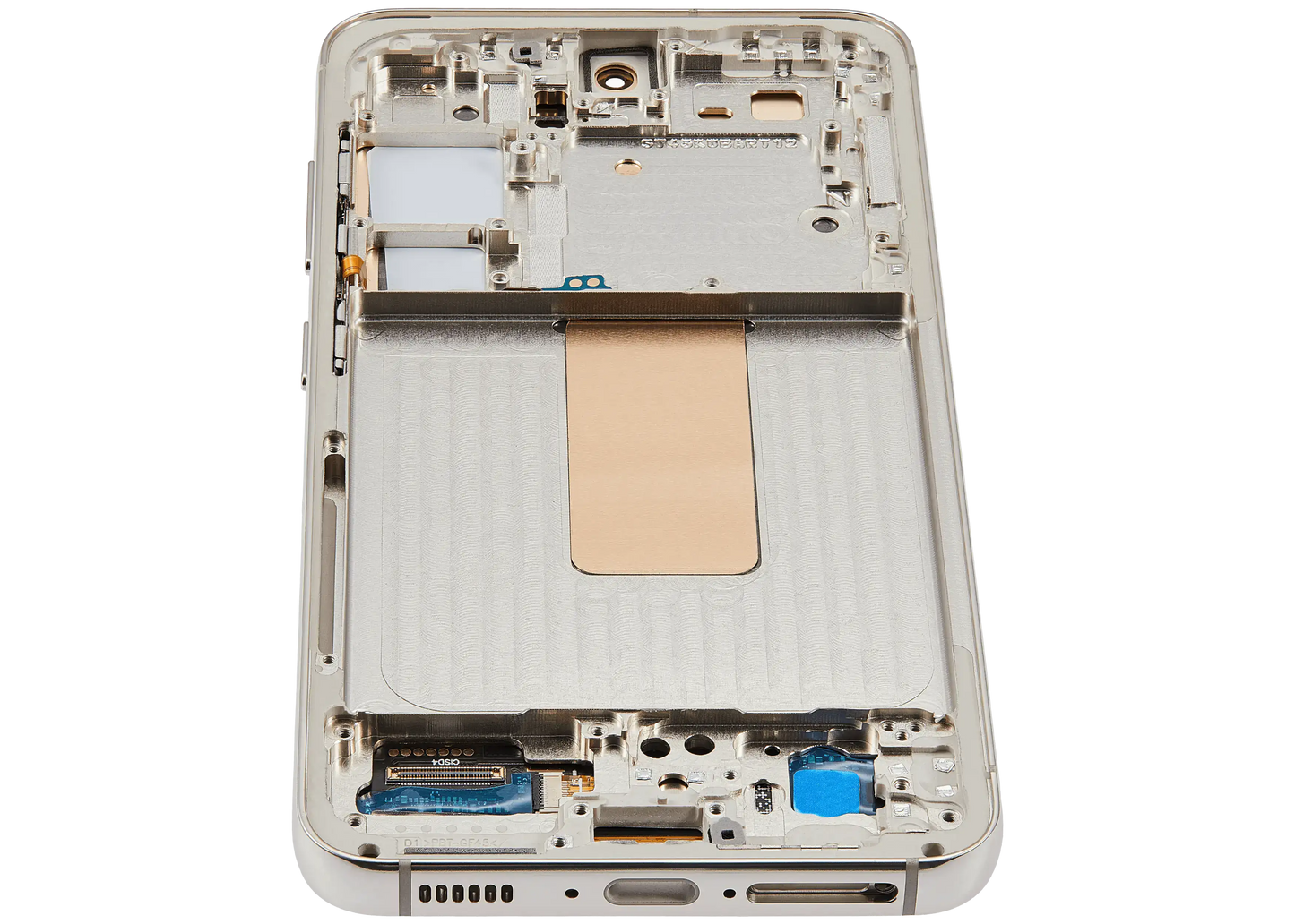 OLED Assembly With Frame For Samsung Galaxy S23 5G (US & International) (Aftermarket Plus) (Cream)