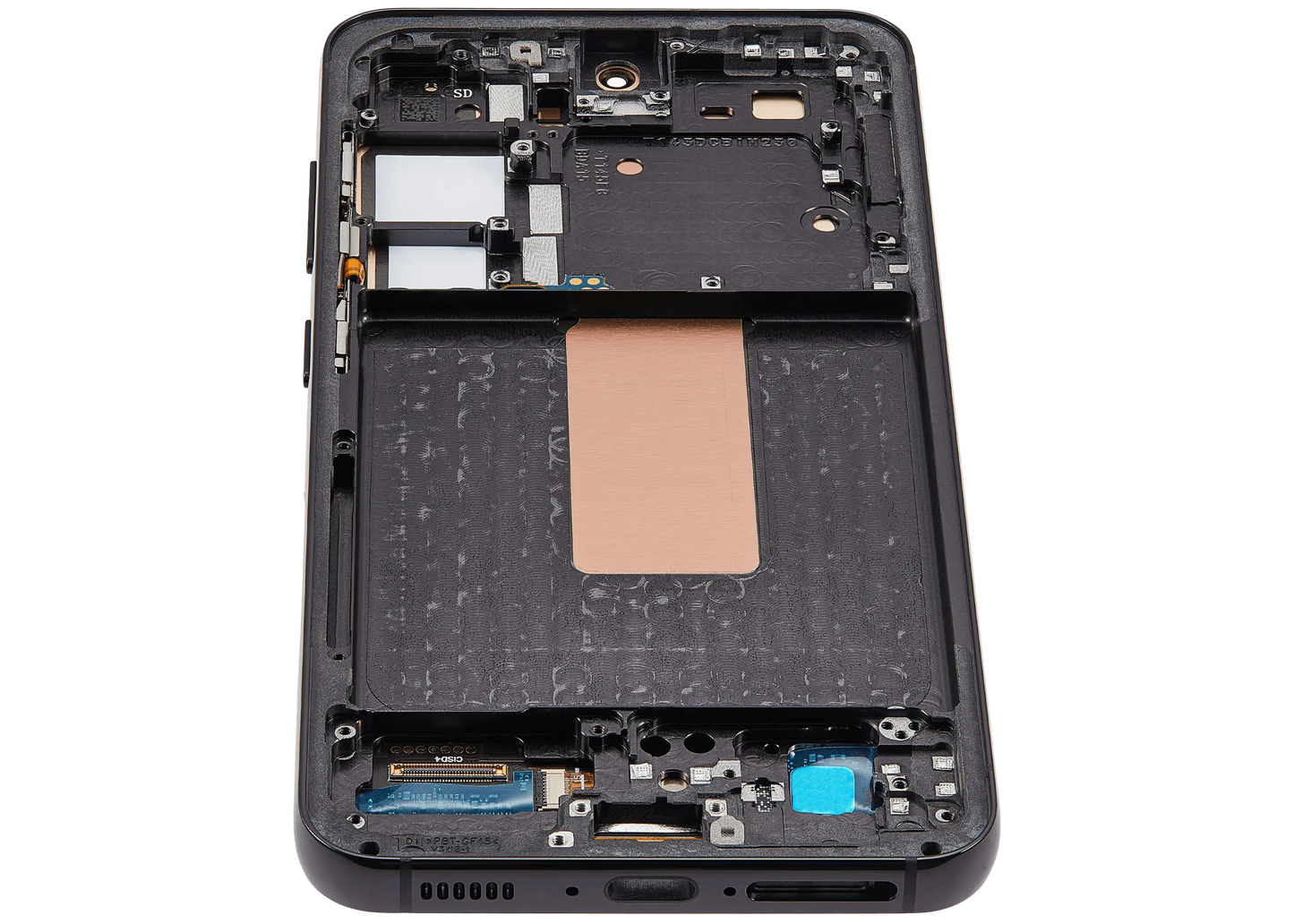 OLED Assembly With Frame For Samsung Galaxy S23 5G (US & International) (Aftermarket Plus) (Phantom Black)