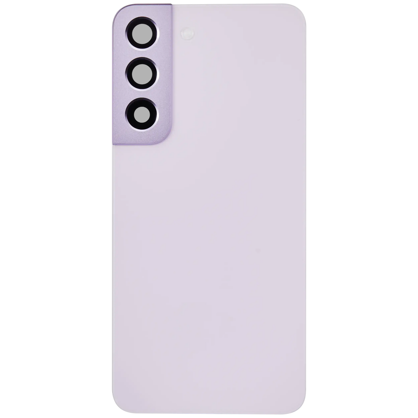 Back Cover Glass With Camera Lens For Samsung Galaxy S22 5G (No Logo) (Aftermarket Plus) (Bora Purple)