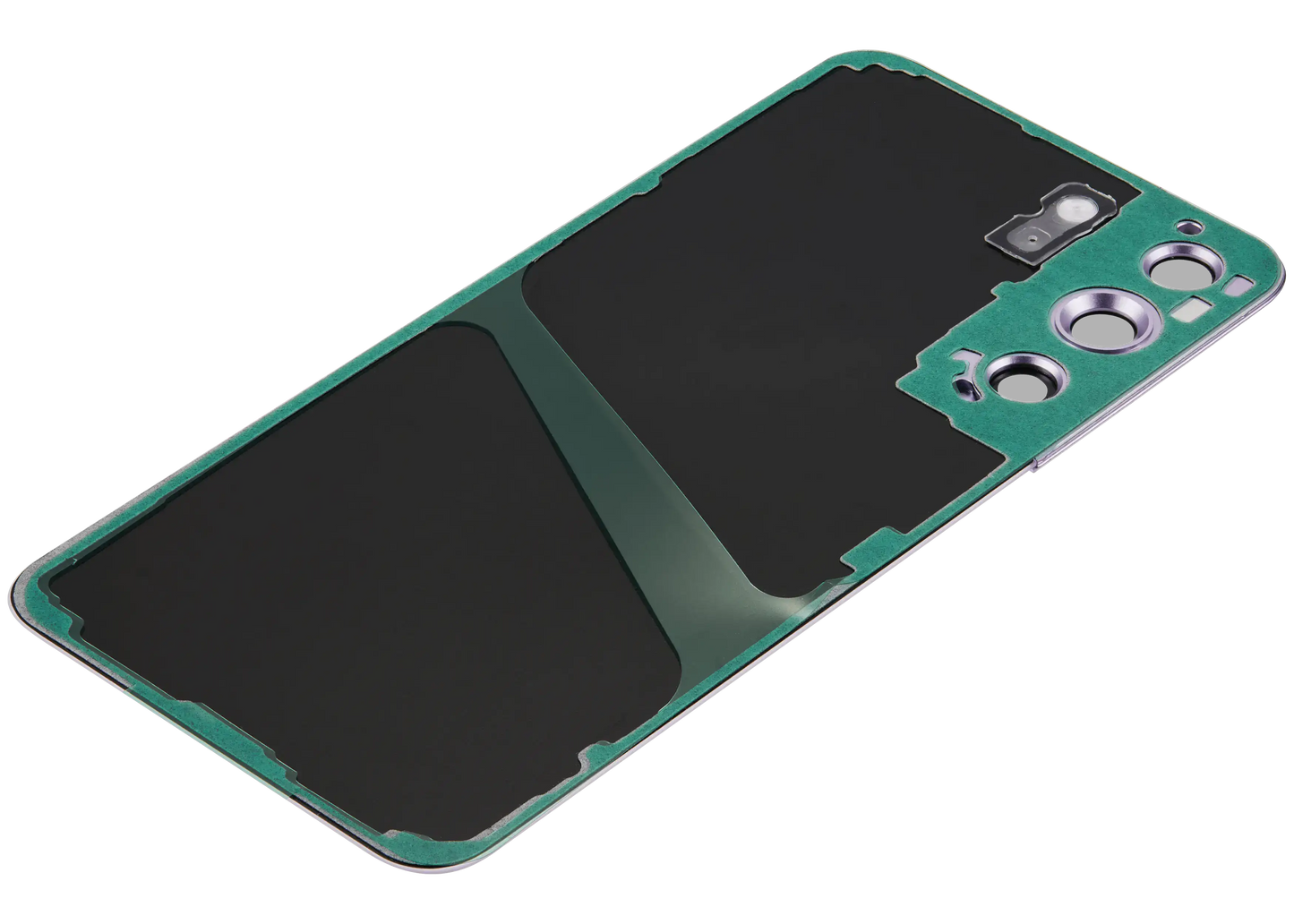 Back Cover Glass With Camera Lens For Samsung Galaxy S22 5G (No Logo) (Aftermarket Plus) (Bora Purple)