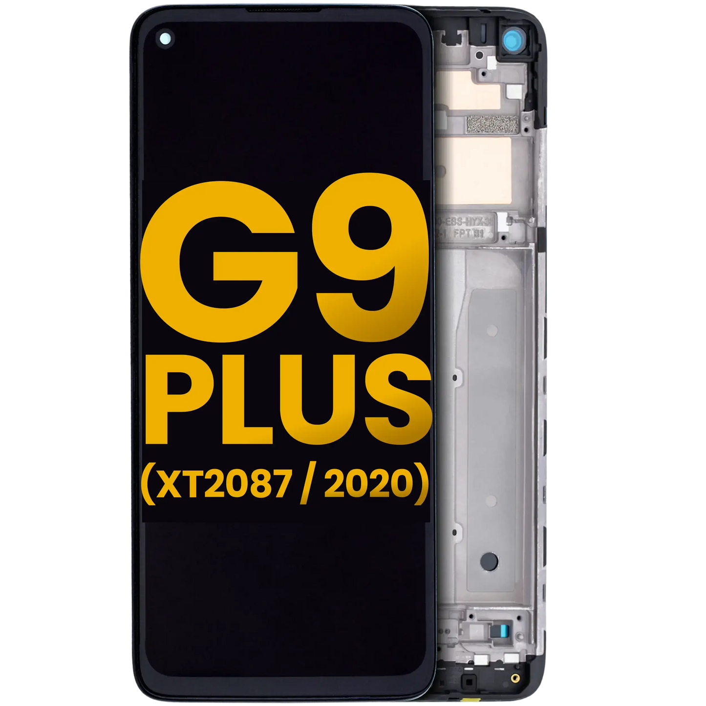 LCD Assembly With Frame For Motorola Moto G9 Plus (XT2087 / 2020) (Refurbished) (All Colors) replacement part for compatible Motorola phone, SKU 107082086102, product image 1