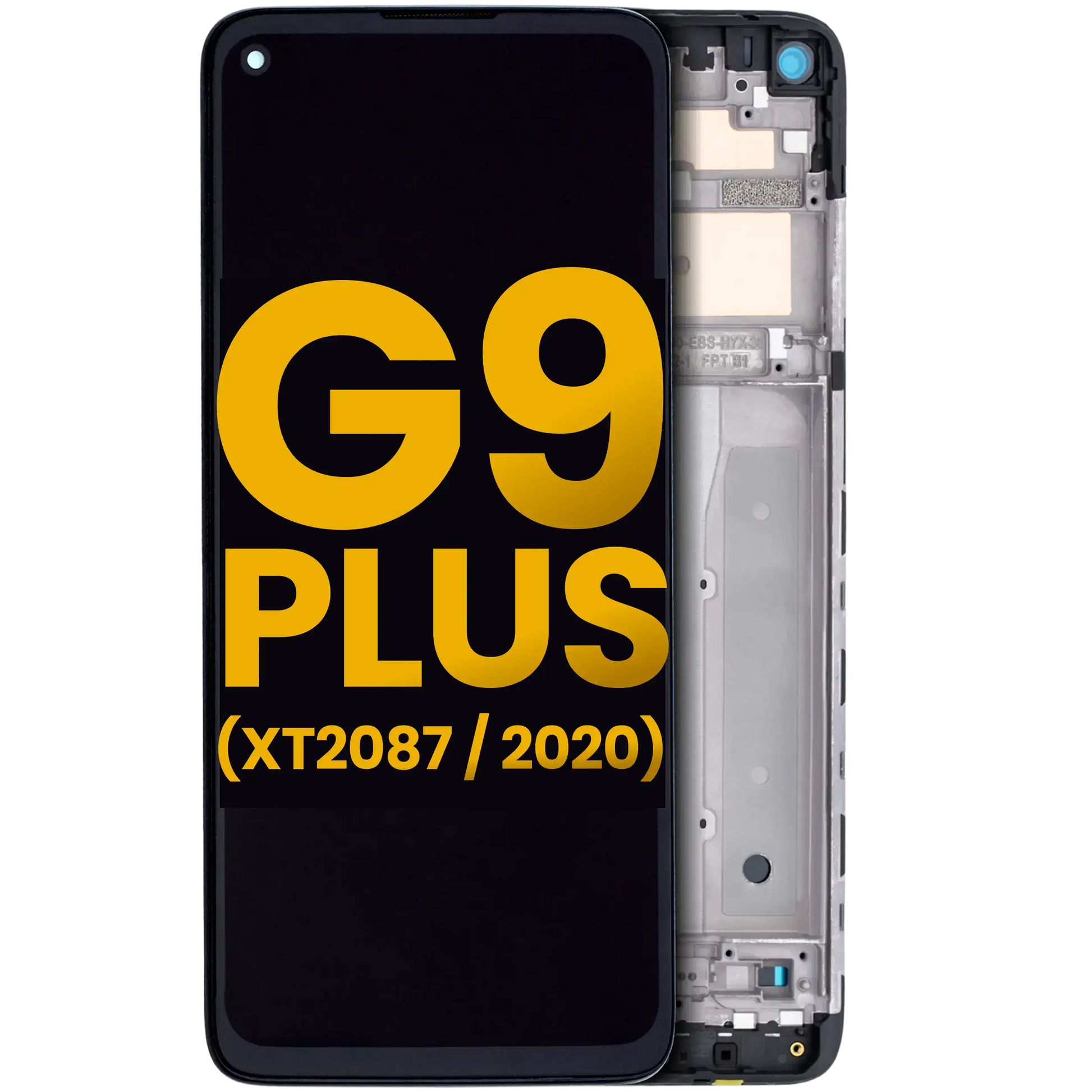 LCD Assembly With Frame For Motorola Moto G9 Plus (XT2087 / 2020) (Refurbished) (All Colors) replacement part for compatible Motorola phone, SKU 107082086102, product image 1