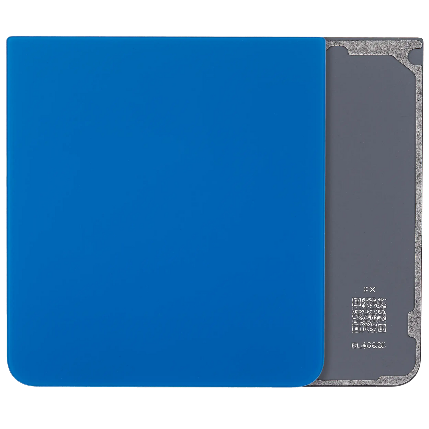 Bottom Back Cover Glass For Samsung Galaxy Z Flip 7 5G (F766) (No Logo) (Aftermarket Plus) (Blue Shadow) - Replacement iPhone Parts
