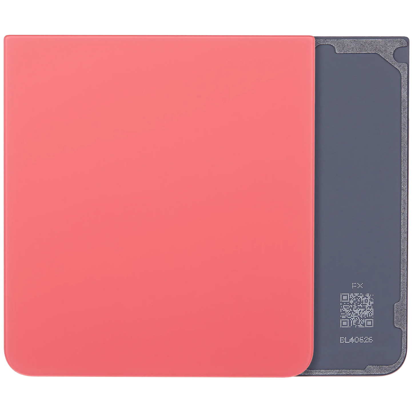 Bottom Back Cover Glass For Samsung Galaxy Z Flip 7 5G (No Logo) (Aftermarket Plus) (Coral Red) - Replacement iPhone Parts