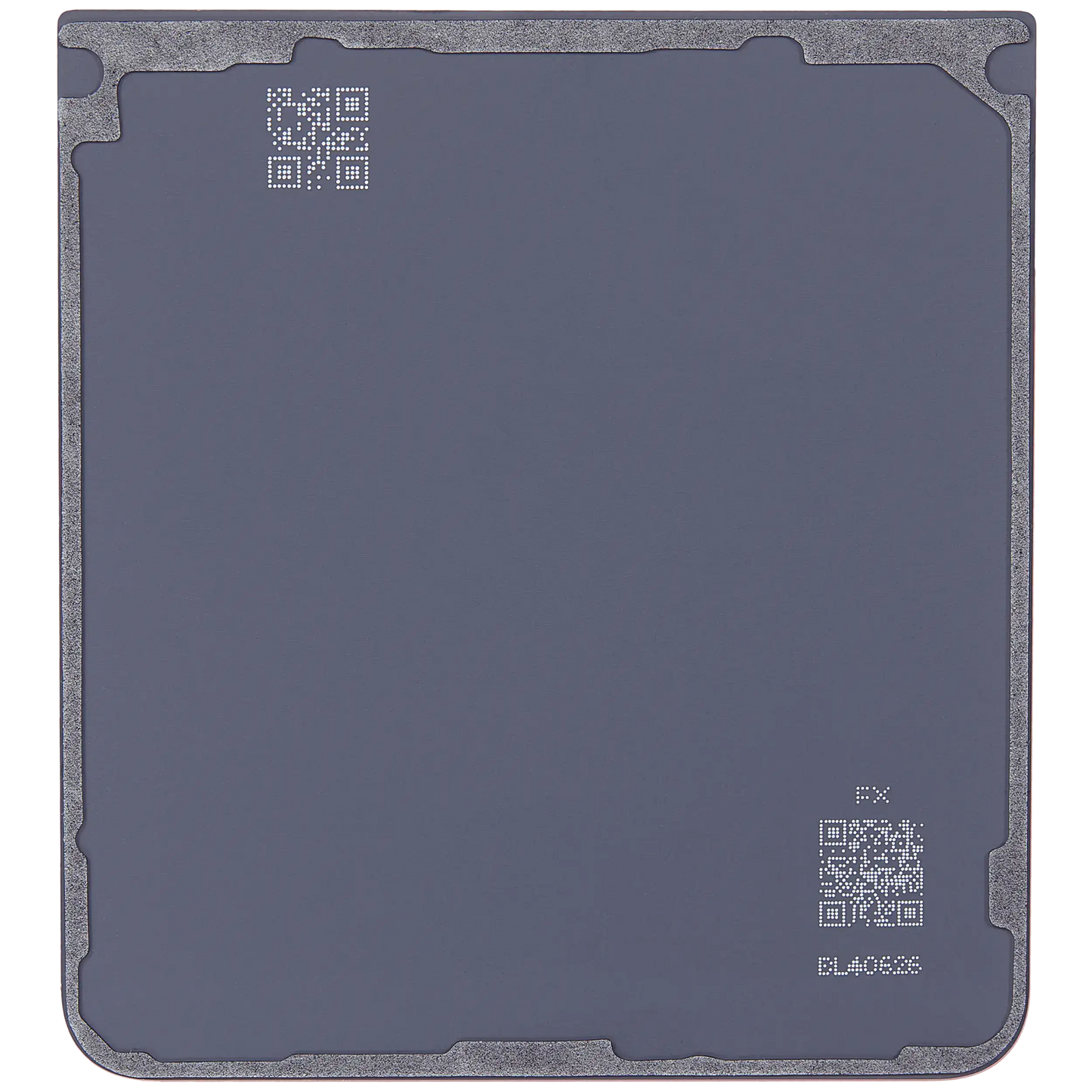 Bottom Back Cover Glass For Samsung Galaxy Z Flip 7 5G (No Logo) (Aftermarket Plus) (Coral Red) - Replacement iPhone Parts