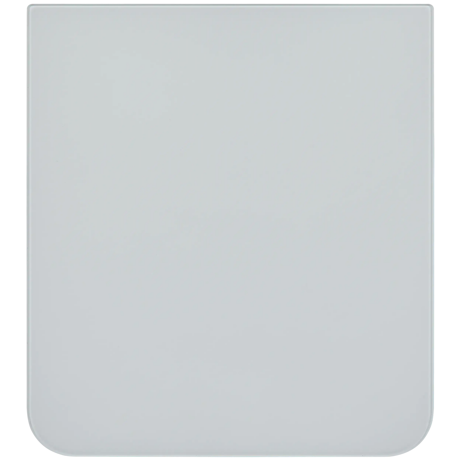 Bottom Back Cover Glass For Samsung Galaxy Z Flip 7 FE 5G (F761) (No Logo) (Aftermarket Plus) (White)