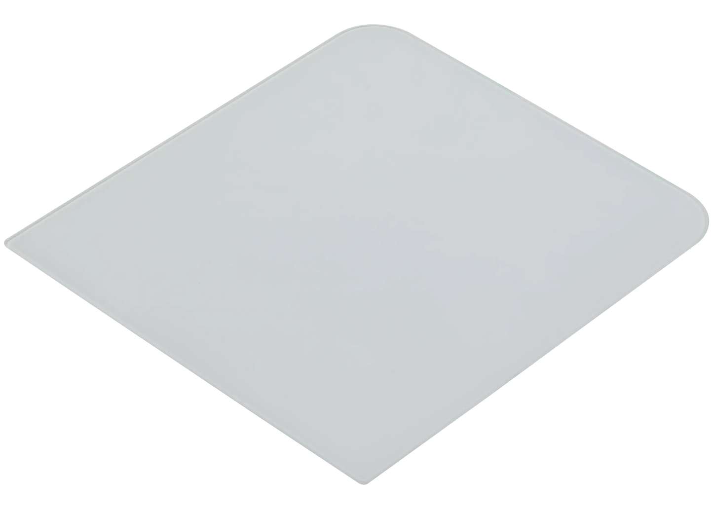 Bottom Back Cover Glass For Samsung Galaxy Z Flip 7 FE 5G (F761) (No Logo) (Aftermarket Plus) (White)