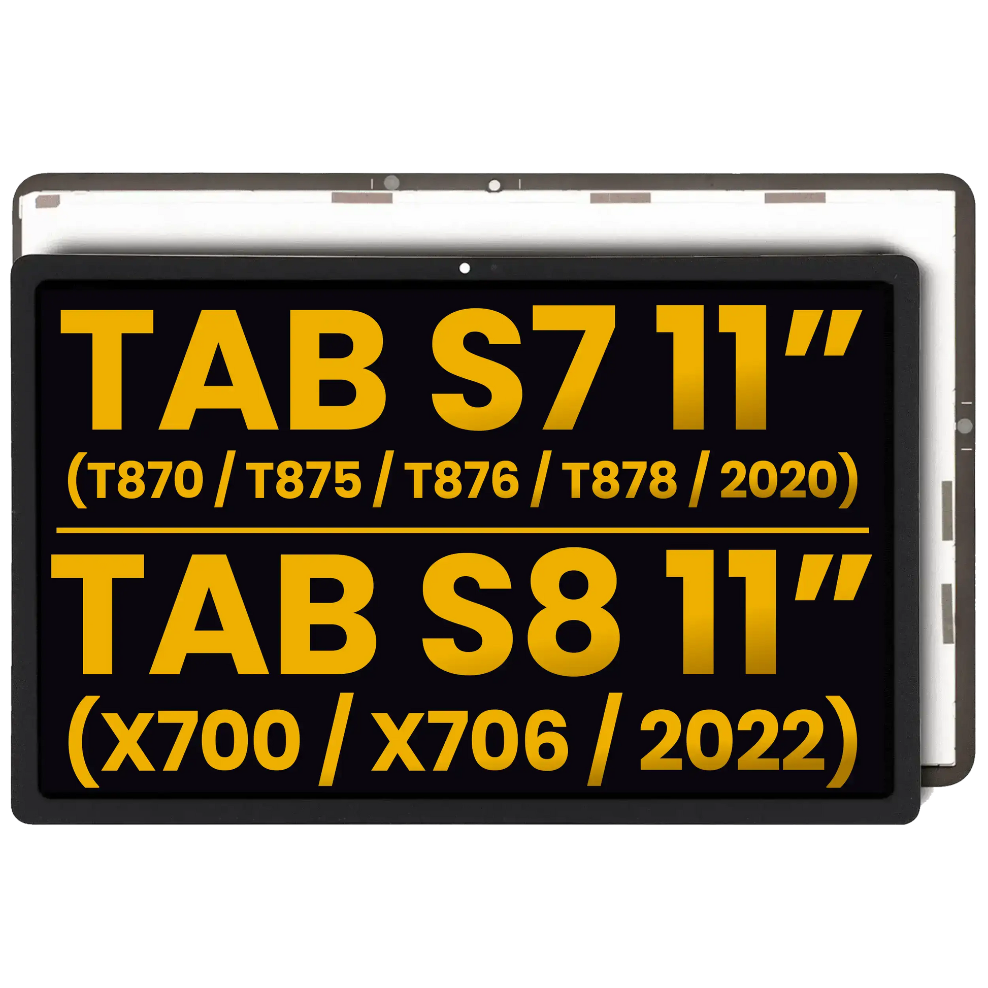 LCD Assembly Without Frame For Samsung Galaxy Tab S7 11" (2020) (T870 / T875 / T876 / T878) / Tab S8 11" (2022) (X700 / X706) (Refurbished) (All Colors) - product image 1
