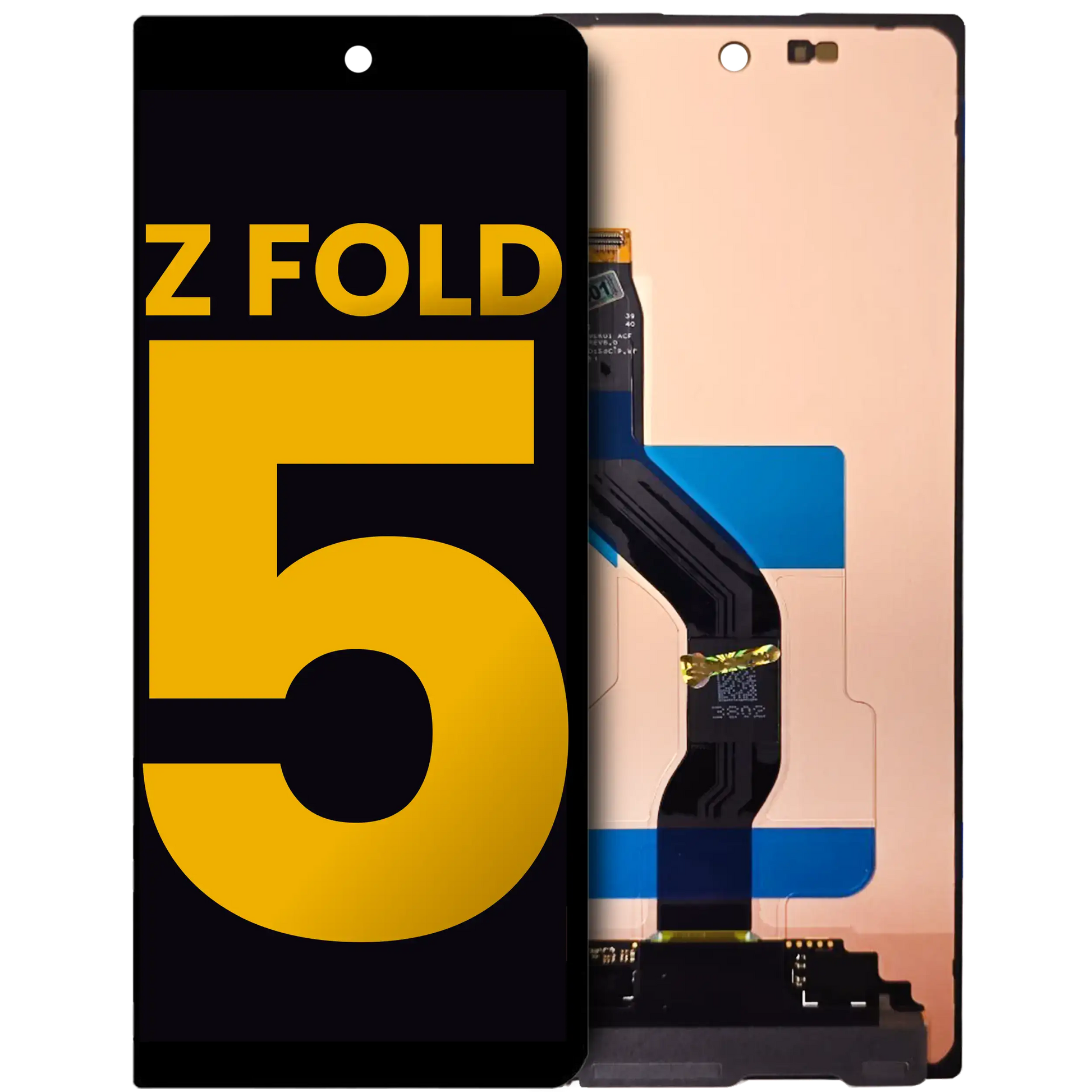 High resolution image of Outer OLED Assembly For Samsung Galaxy Z Fold 5 5G (Refurbished) (All Colors)