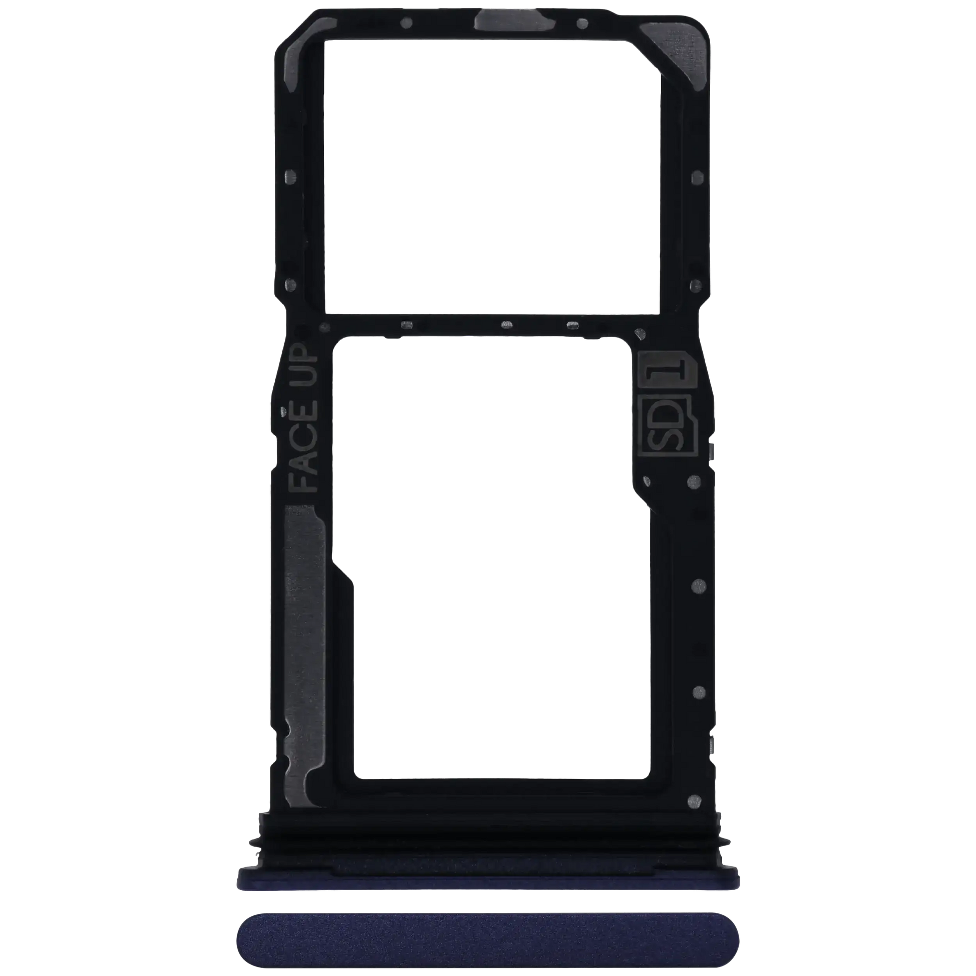 Sim Card Tray For Motorola Moto G Power (XT2515 / 2025) (Genuine OEM) (Slate Gray) replacement part SKU 107082546498 image 1