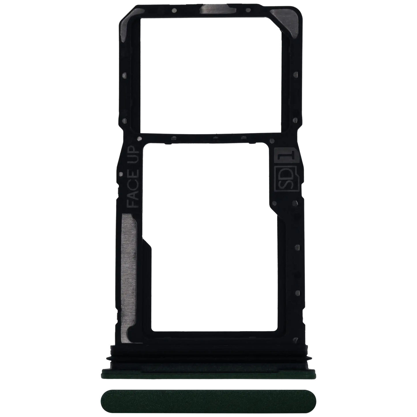 Sim Card Tray For Motorola Moto G Power (XT2515 / 2025) (Genuine OEM) (Leaf Green) replacement part SKU 107082546499 image 1