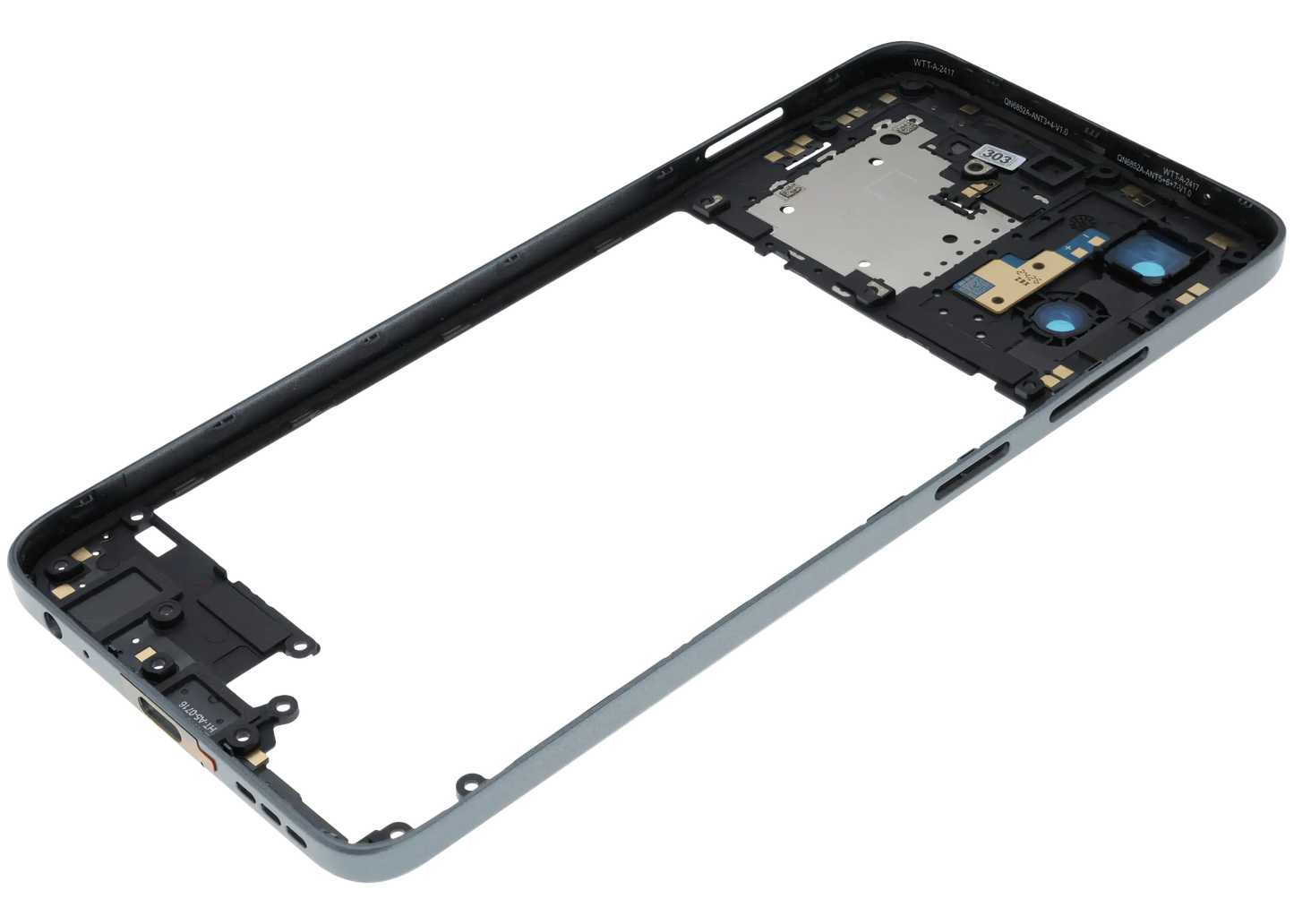 Mid-Frame Housing For Motorola Moto G 5G (XT2417 / 2024) (Genuine OEM) (Sedona Sage) replacement part SKU 107085003892 image 3