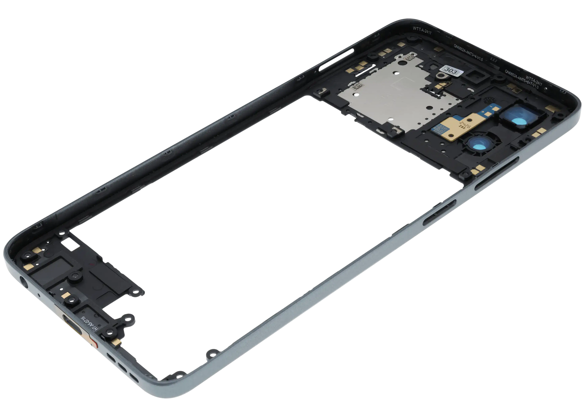Mid-Frame Housing For Motorola Moto G 5G (XT2417 / 2024) (Genuine OEM) (Sedona Sage) replacement part SKU 107085003892 image 3