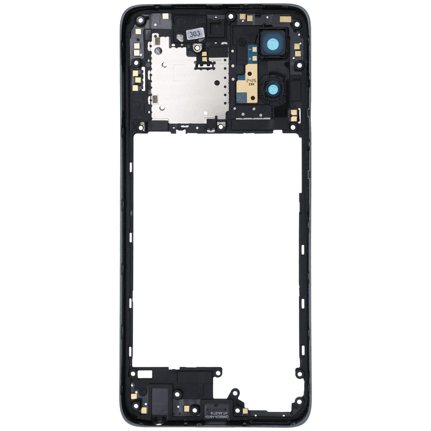 Mid-Frame Housing For Motorola Moto G 5G (XT2417 / 2024) (Genuine OEM) (Sedona Sage) replacement part SKU 107085003892 image 2