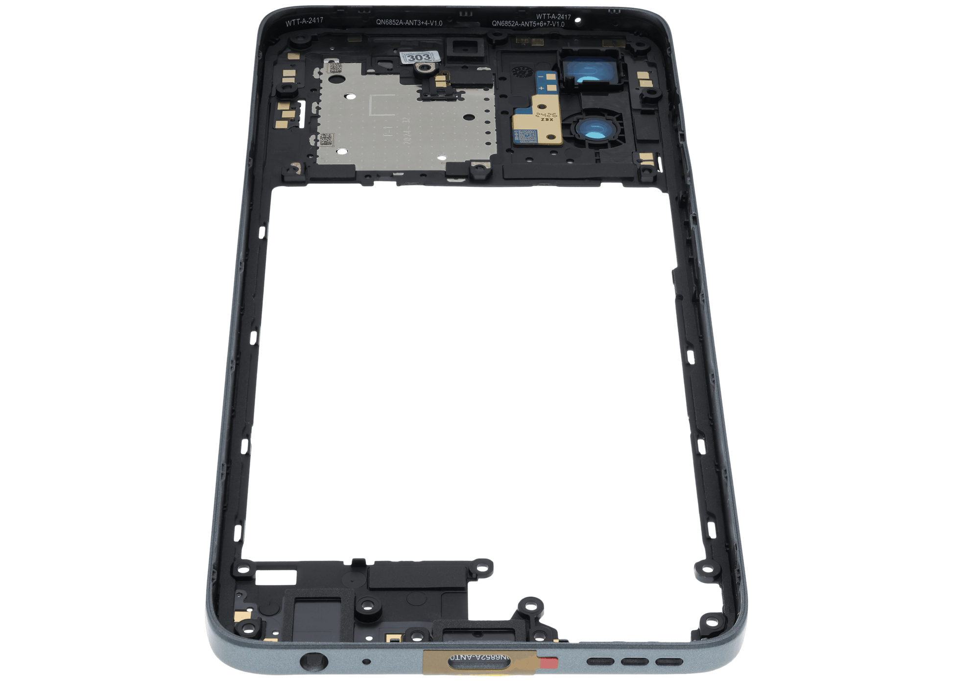 Mid-Frame Housing For Motorola Moto G 5G (XT2417 / 2024) (Genuine OEM) (Sedona Sage) replacement part SKU 107085003892 image 5