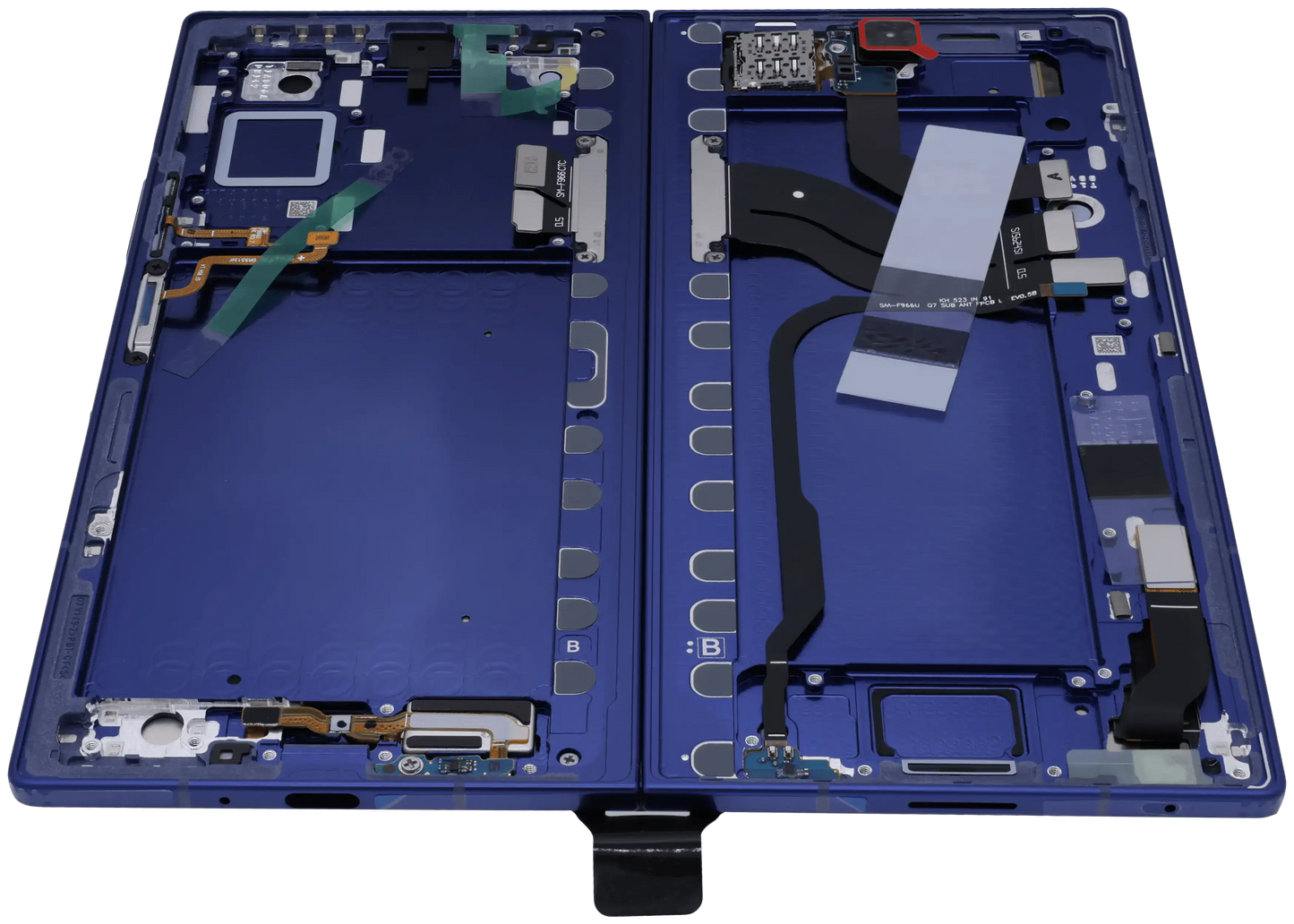 Inner OLED Assembly With Frame For Samsung Galaxy Z Fold 7 5G (US & International) (Service Pack) (Blue Shadow)
