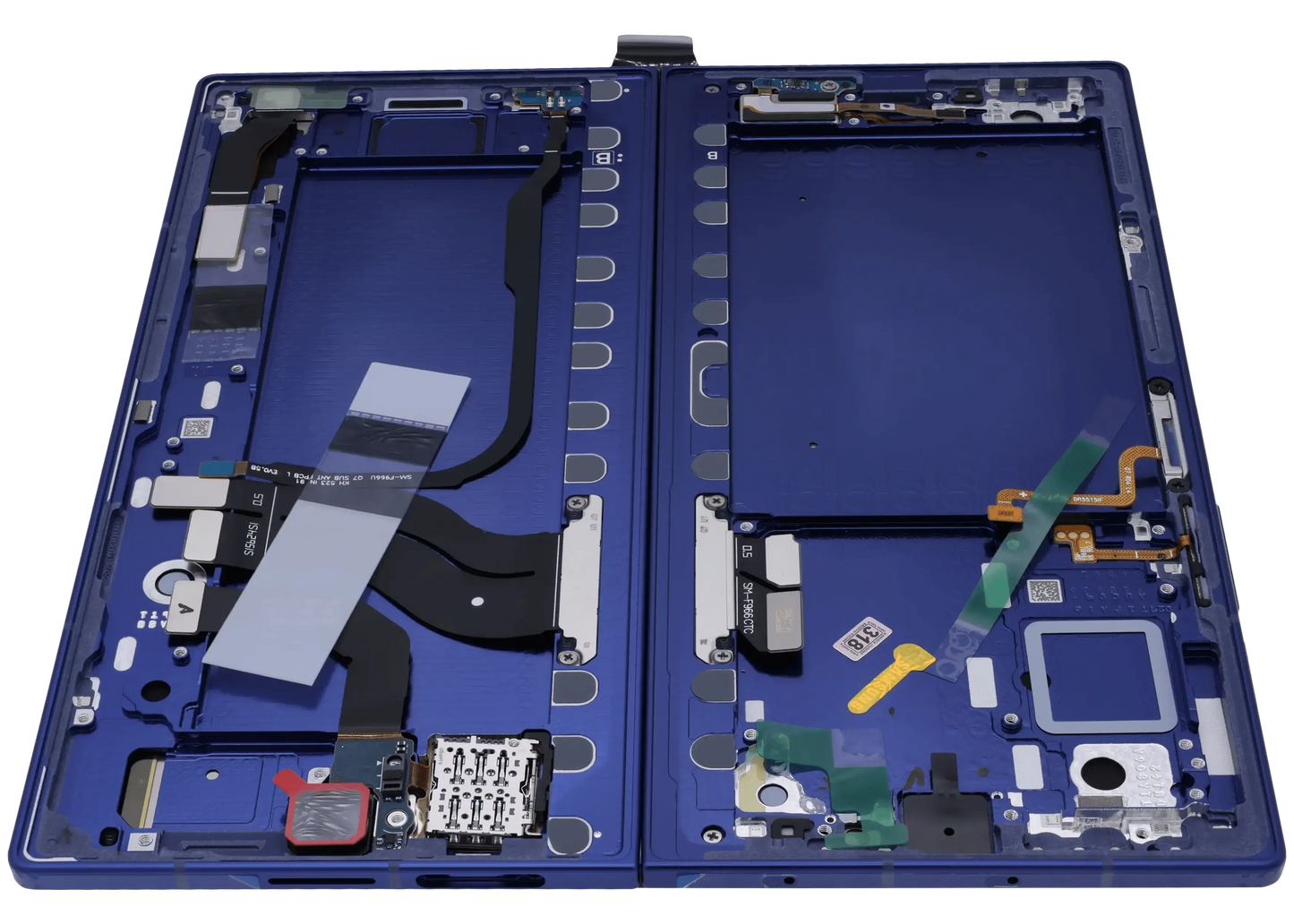 Inner OLED Assembly With Frame For Samsung Galaxy Z Fold 7 5G (US & International) (Service Pack) (Blue Shadow)