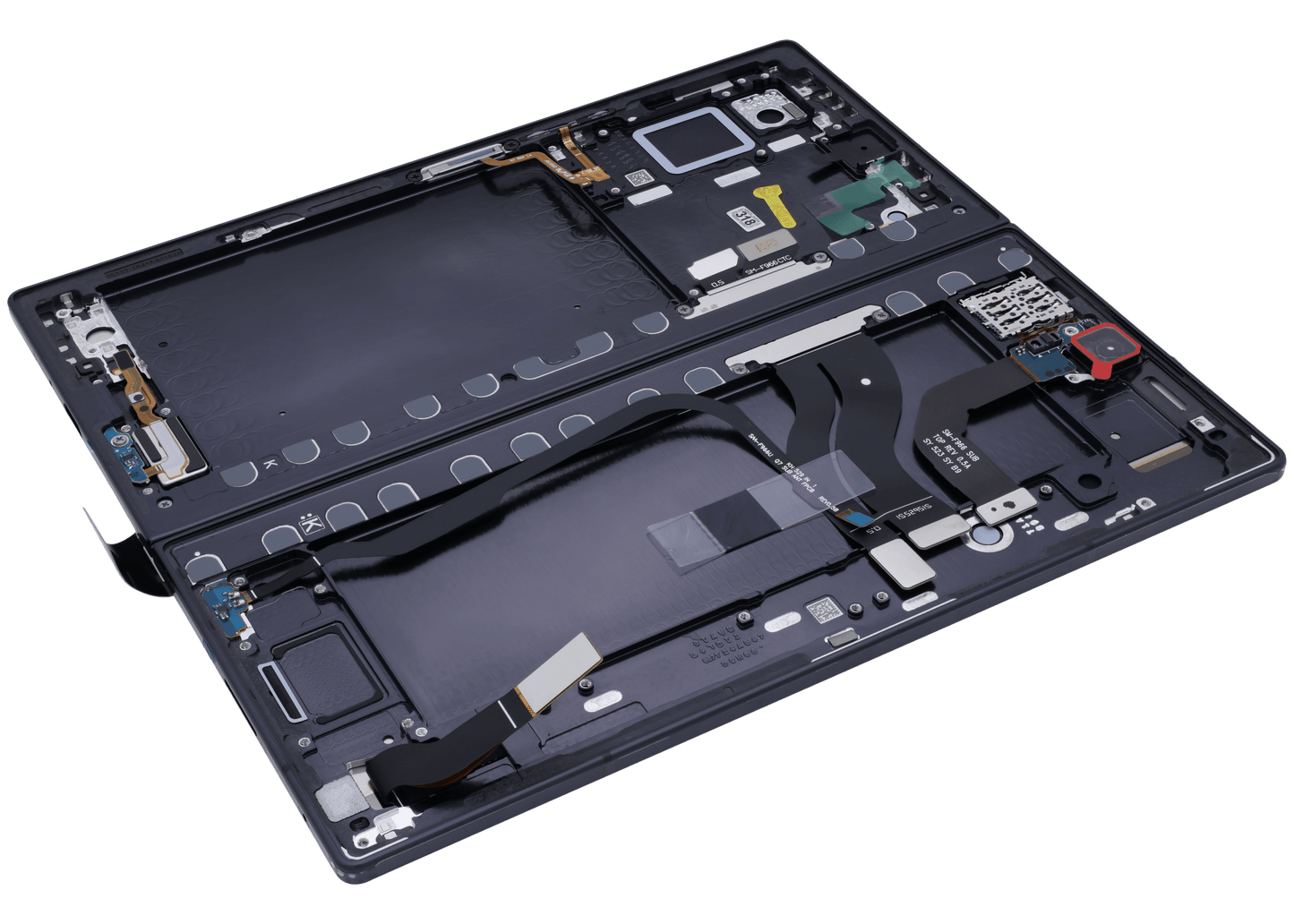 Inner OLED Assembly With Frame For Samsung Galaxy Z Fold 7 5G (US & International) (Service Pack) (Jet Black)