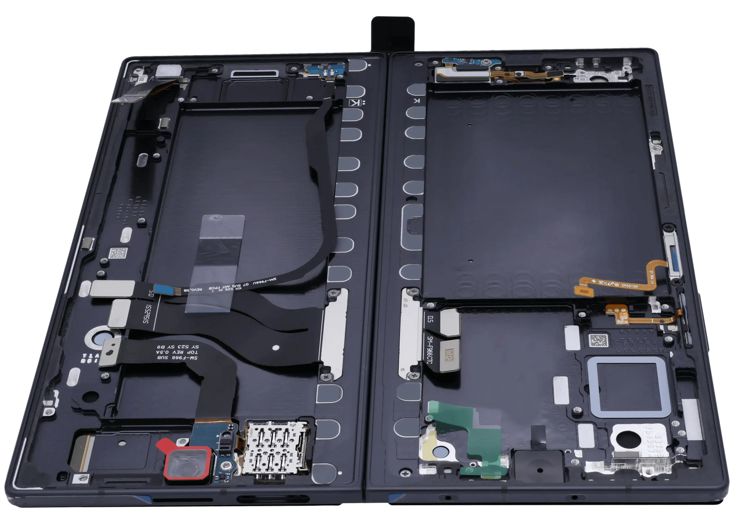 Inner OLED Assembly With Frame For Samsung Galaxy Z Fold 7 5G (US & International) (Service Pack) (Jet Black)