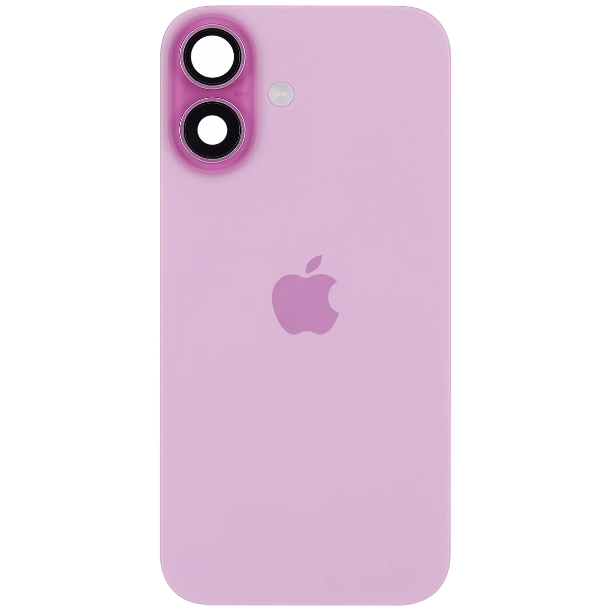 Back Glass w/ MagSafe Magnet & NFC & Flashlight Flex For iPhone 16 (Service Pack) (Pink) — product photo 8
