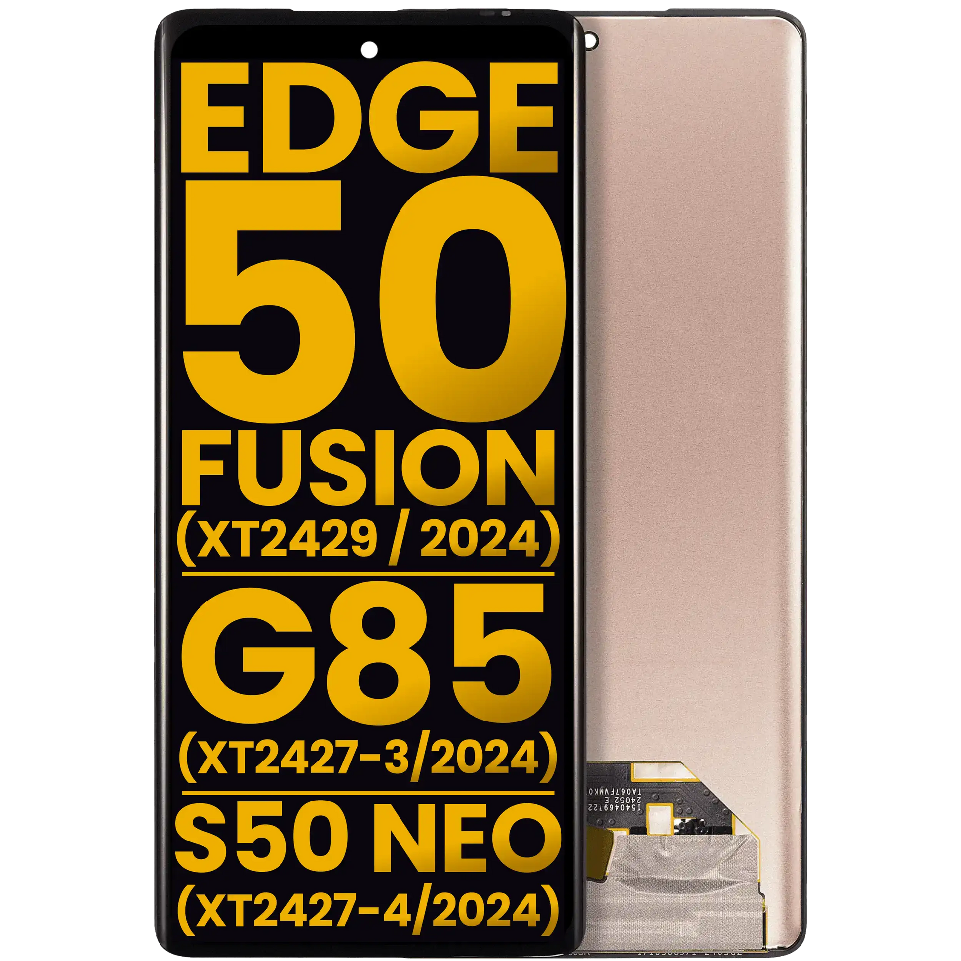 OLED Assembly Without Frame For Motorola Moto Edge 50 Fusion 5G (XT2429 / 2024) / G85 (XT2427-3/2024) / S50 Neo replacement part SKU 107082006688 image 6