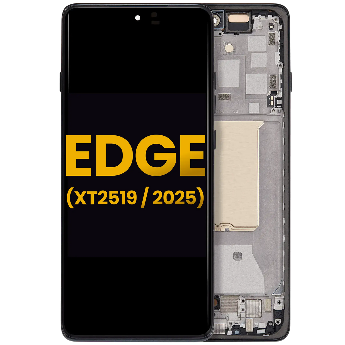 OLED Assembly With Frame For Motorola Moto Edge（XT2519 / 2025) (Refurbished) (Deep Forest) | SKU 107082114272 | image 1