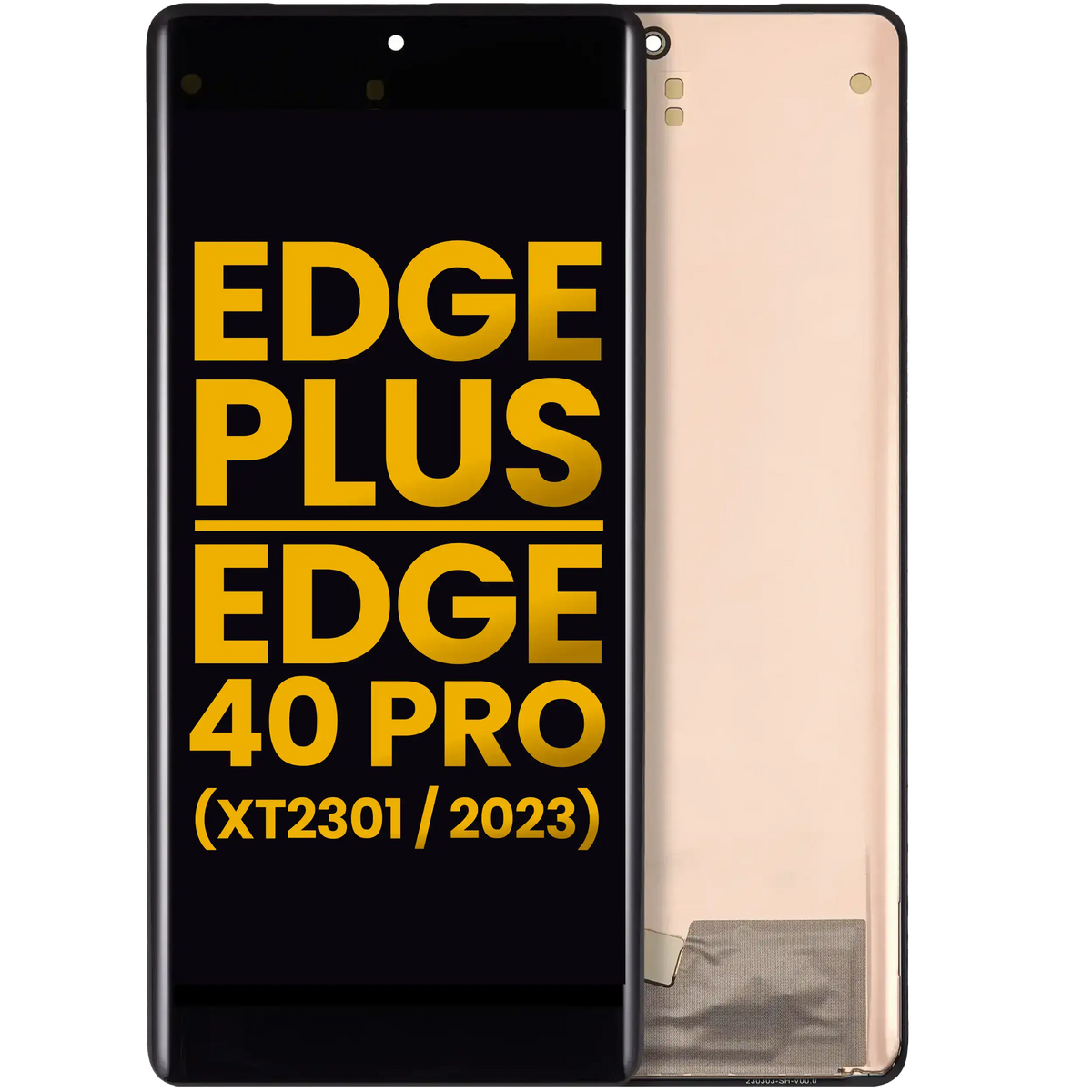 OLED Assembly Without Frame For Motorola Moto Edge Plus / Edge 40 Pro (XT2301 / 2023) (Refurbished) (All Colors) | SKU 107082133503 | image 1