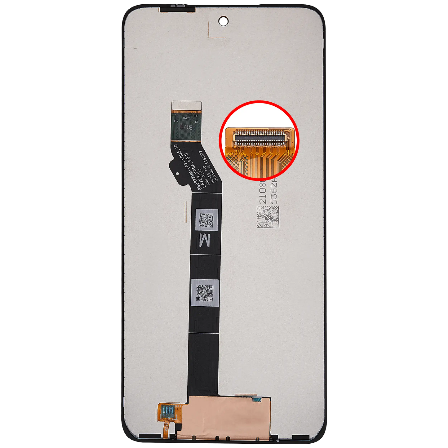 LCD Assembly Without Frame For Motorola Moto G57 (XT2537 / 2025) / G57 Power (XT2537 / 2025) (Refurbished) (All replacement part SKU 107182127907 image 3