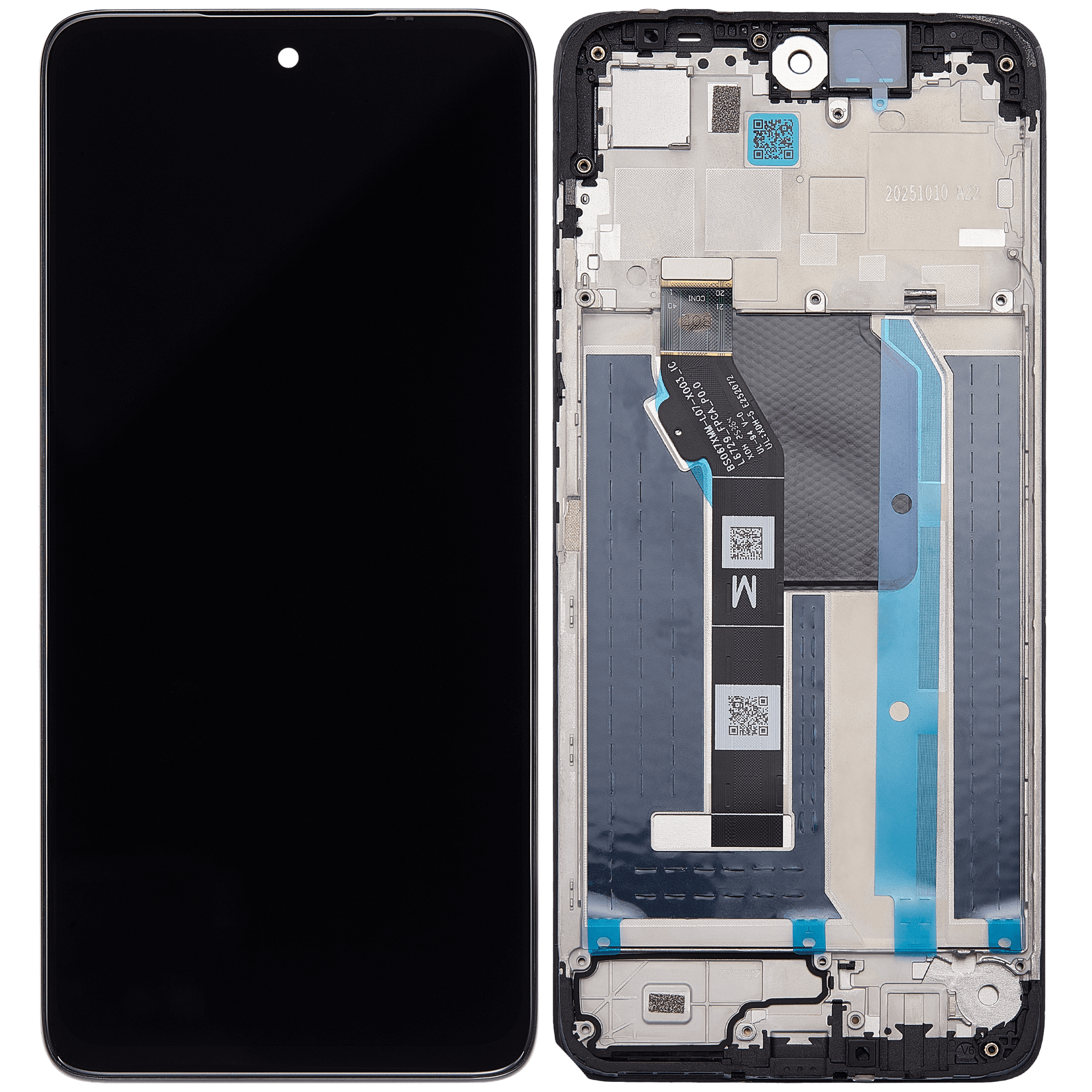 LCD Assembly With Frame For Motorola Motorola Moto G57 (XT2537 / 2025) / G57 Power 5G (XT2537 / 2025) (Refurbished) replacement part SKU 107182127908 image 7