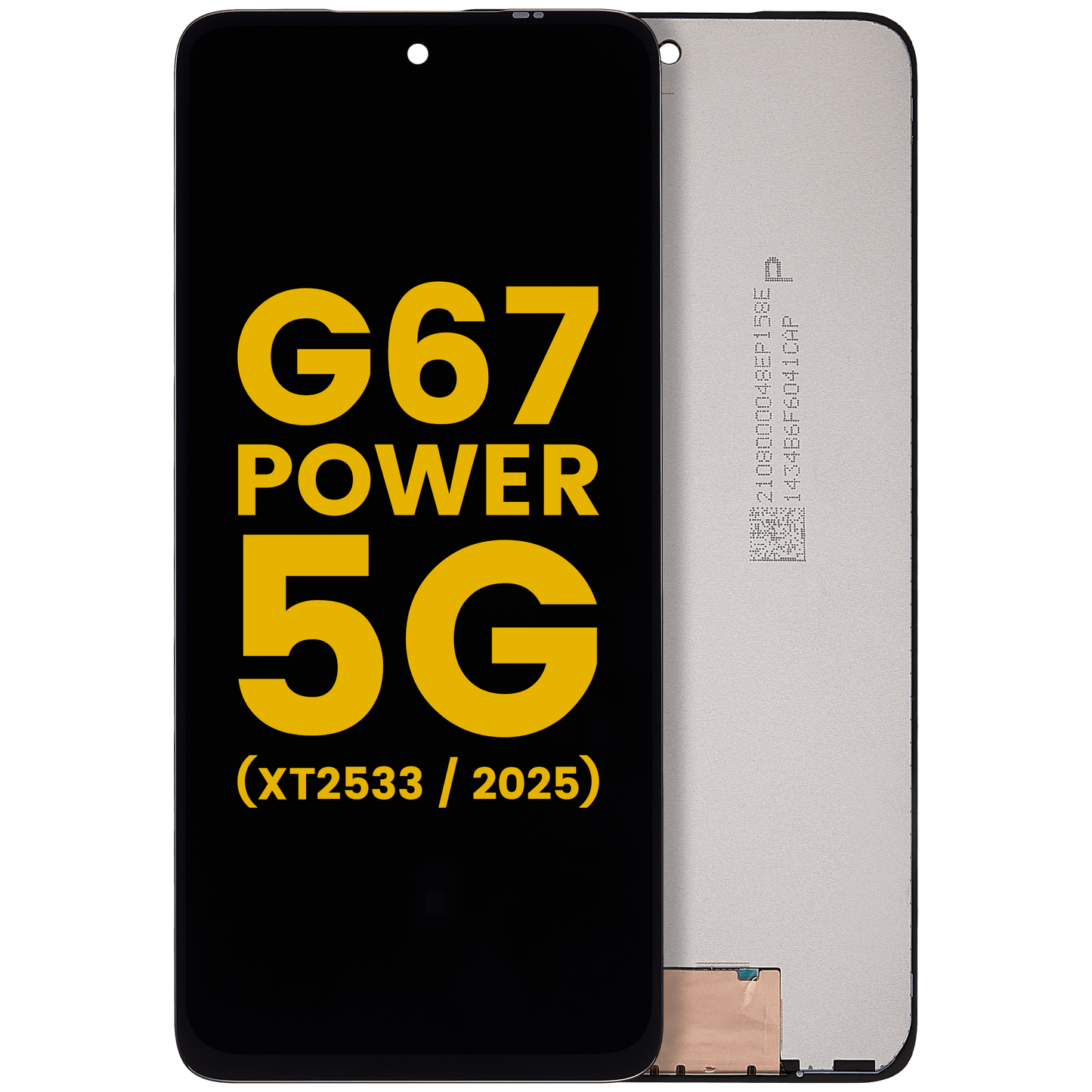 LCD Assembly Without Frame For Motorola Moto G67 Power 5G (XT2533 / 2025) (Refurbished) (All Colors) replacement part SKU 107182127909 image 1