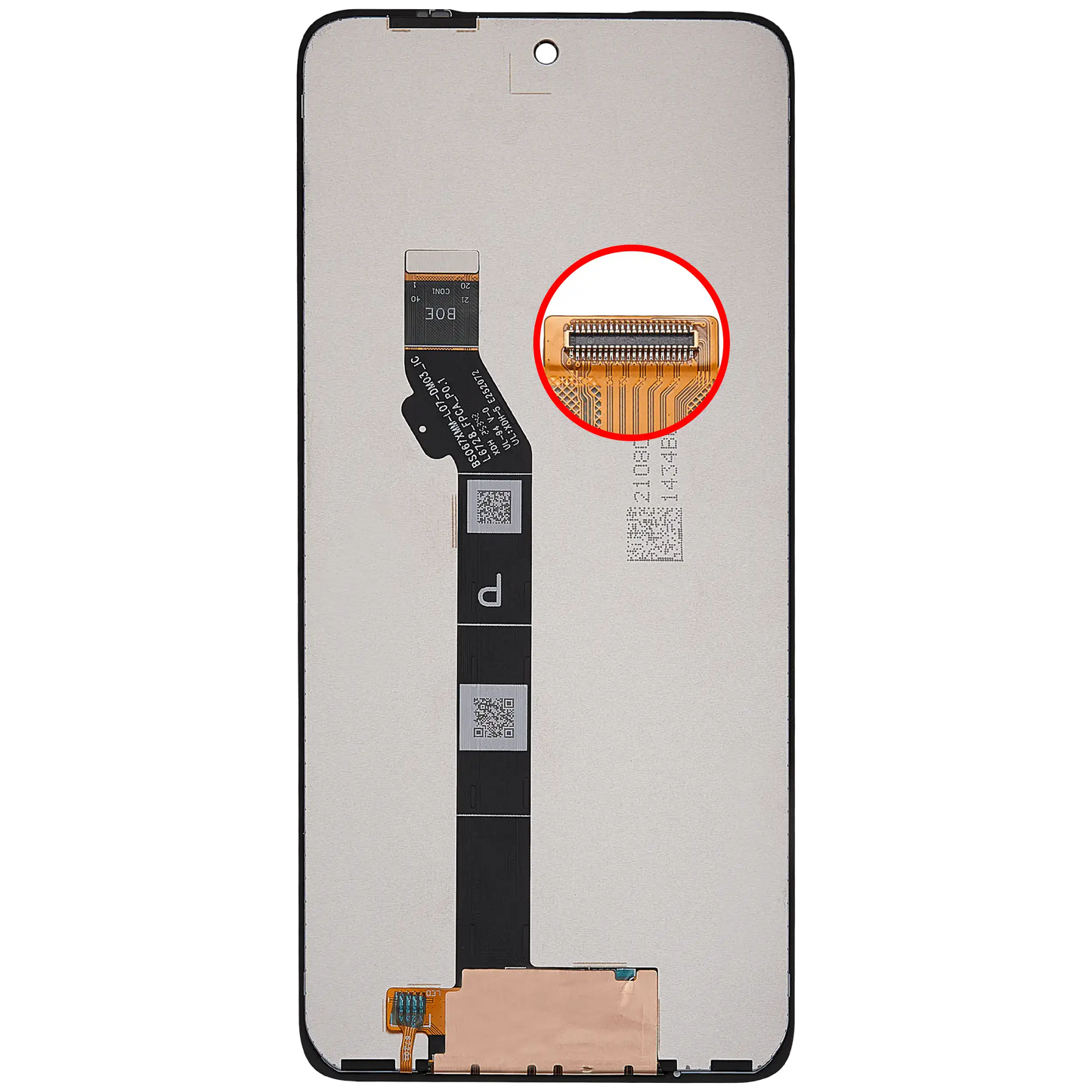 LCD Assembly Without Frame For Motorola Moto G67 Power 5G (XT2533 / 2025) (Refurbished) (All Colors) replacement part SKU 107182127909 image 3