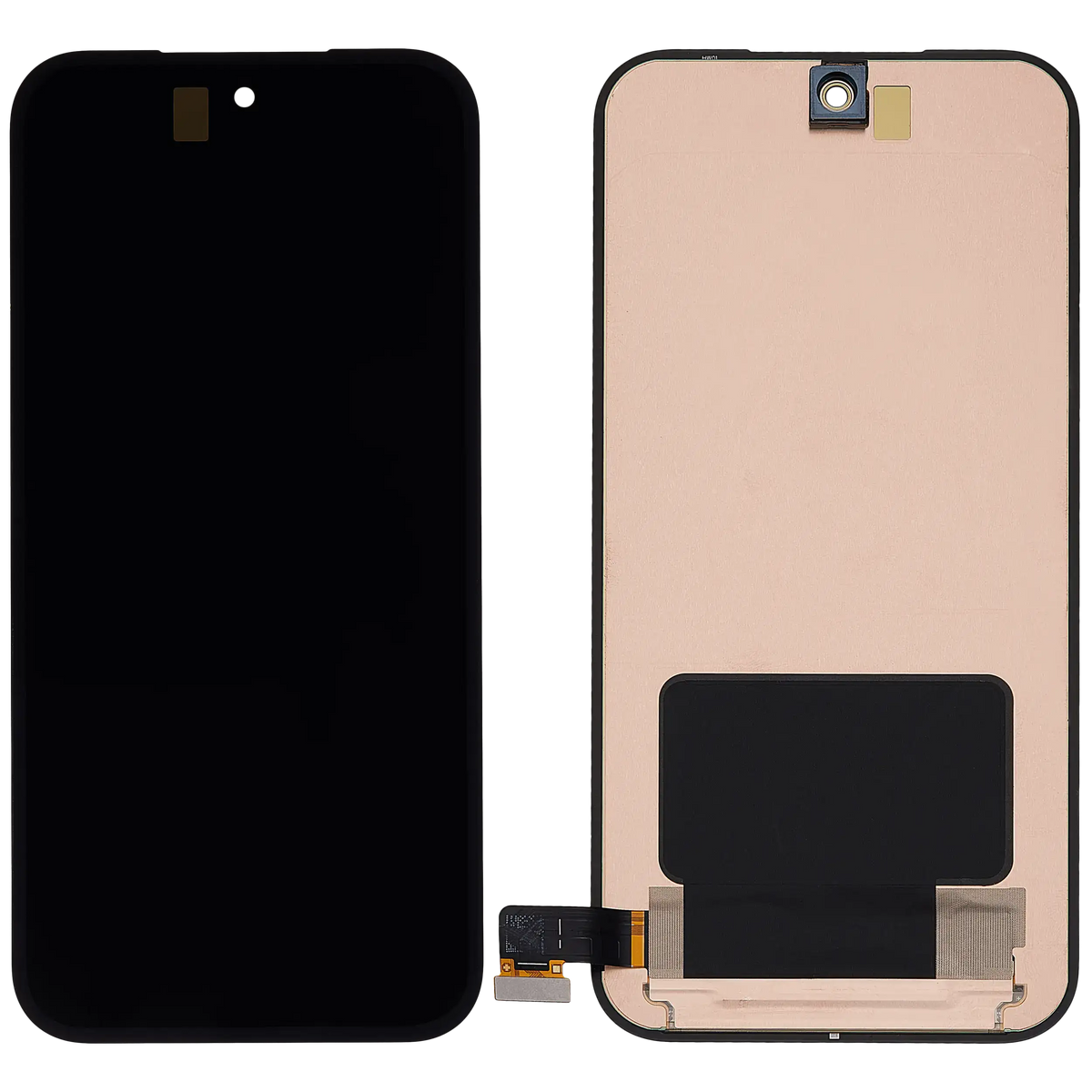 Outer Screen (Secondary Screen) OLED Assembly Without Frame For Google Pixel 10 Pro Fold (Refurbished) (All Colors) - repair component detailed angle