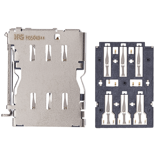 Sim Card Reader For Samsung Galaxy S24 Ultra 5G (S928) (Premium) (2 Piece Set)