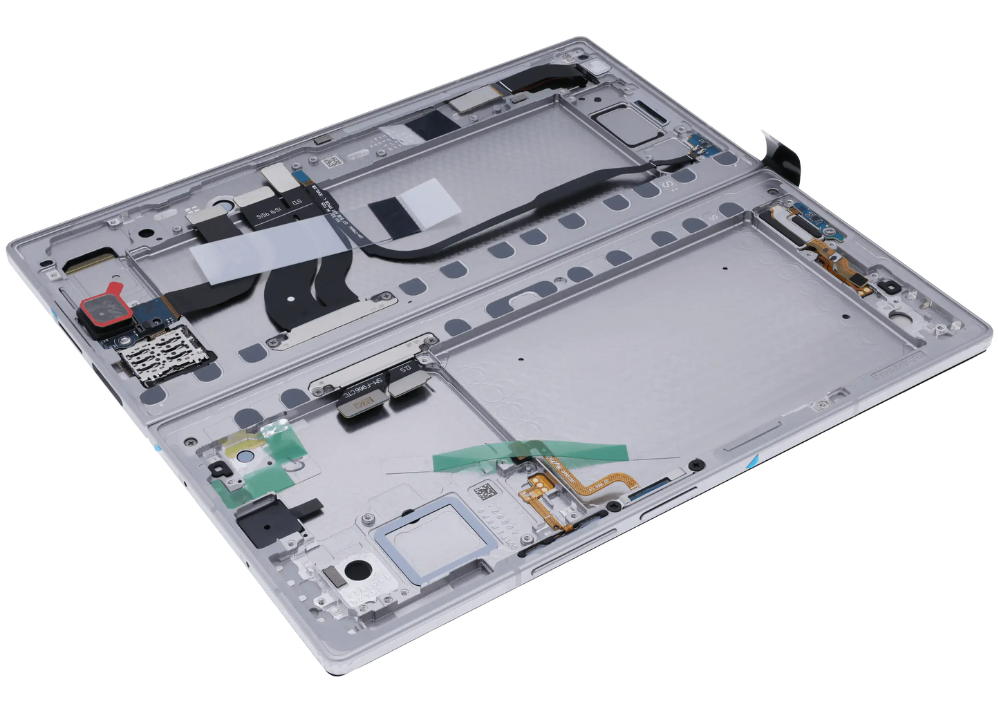 Inner OLED Assembly With Frame For Samsung Galaxy Z Fold 7 5G (US & International) (Service Pack) (Silver Shadow)