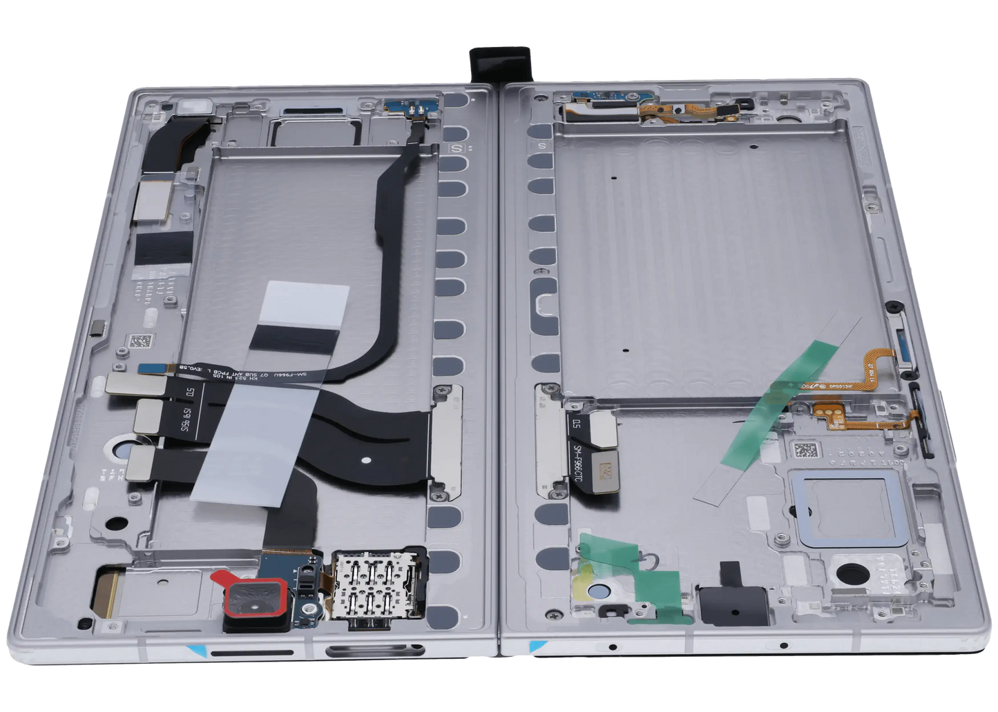 Inner OLED Assembly With Frame For Samsung Galaxy Z Fold 7 5G (US & International) (Service Pack) (Silver Shadow)