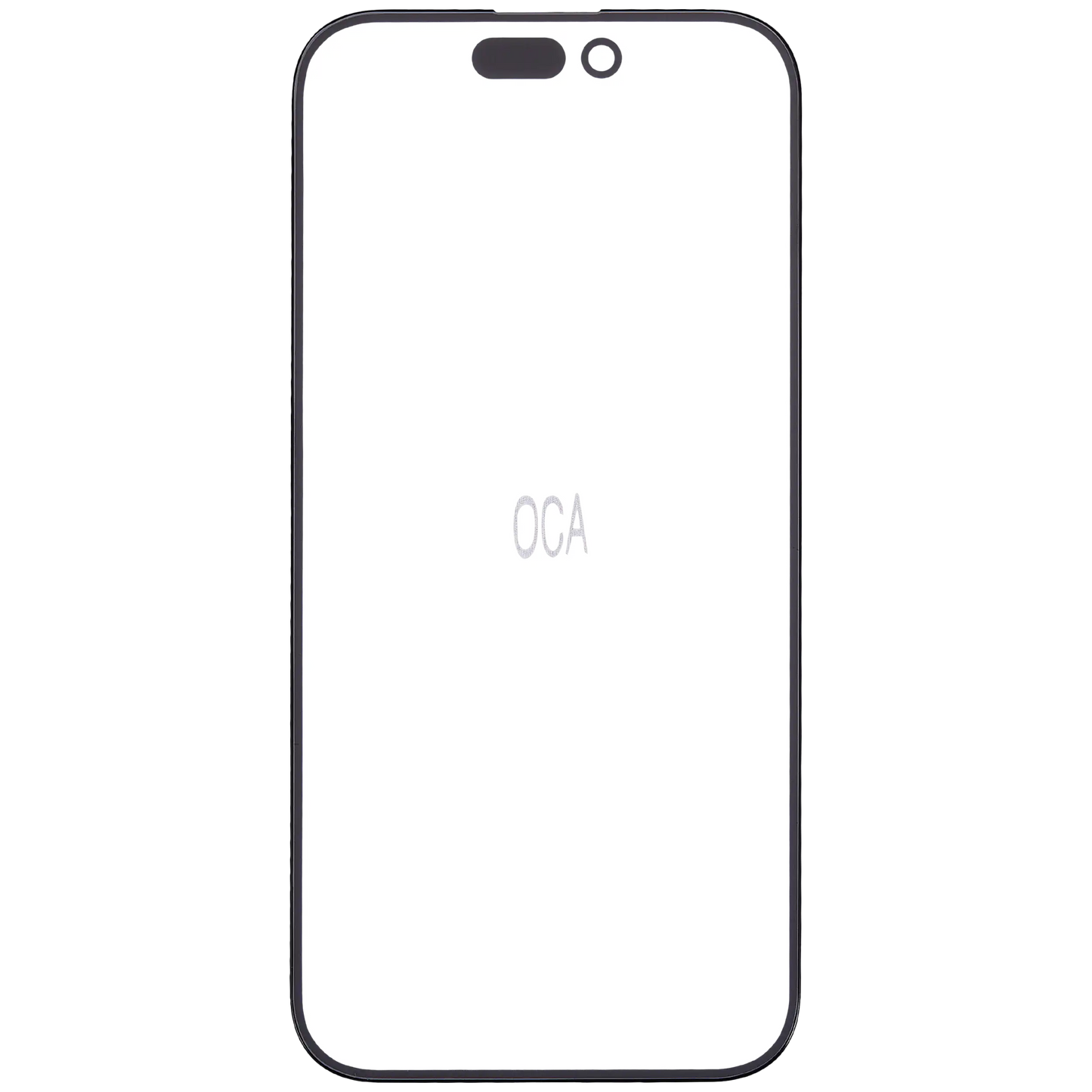 2 in 1 (Glass + OCA Pre-Installed) For iPhone 15 Pro (10 Pack)