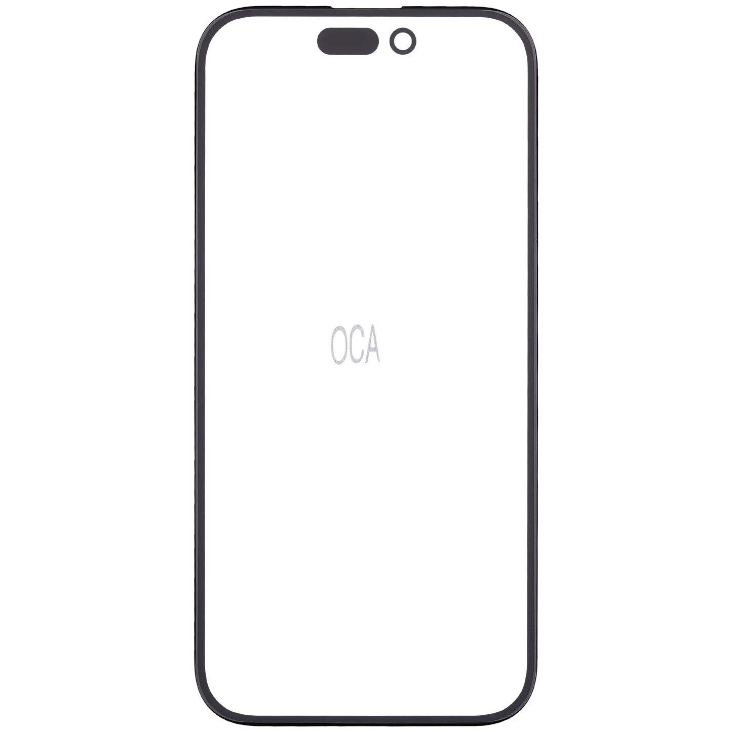 2 in 1 (Glass + OCA Pre-Installed) For iPhone 15 (10 Pack)
